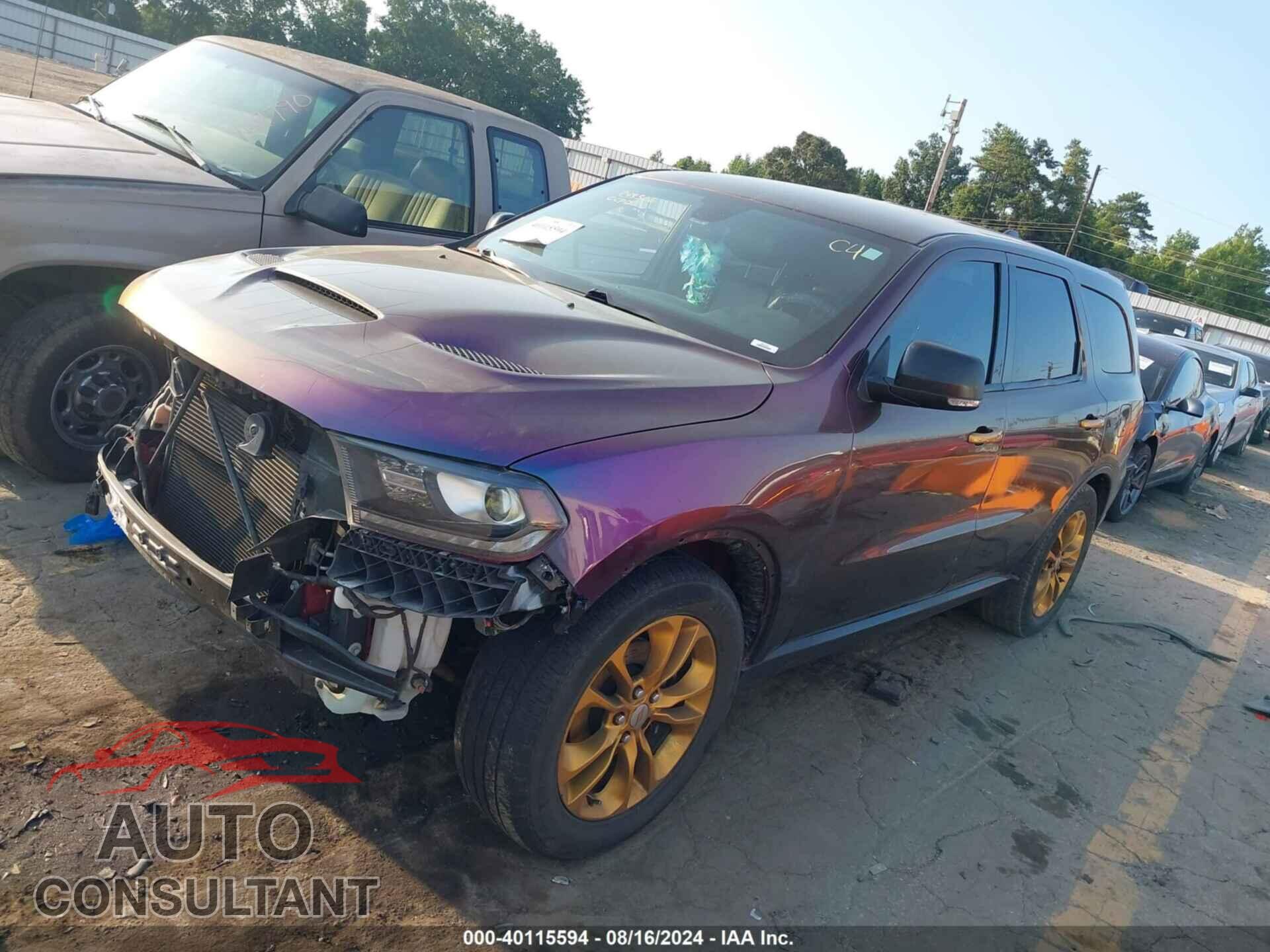 DODGE DURANGO 2019 - 1C4SDHCTXKC769611