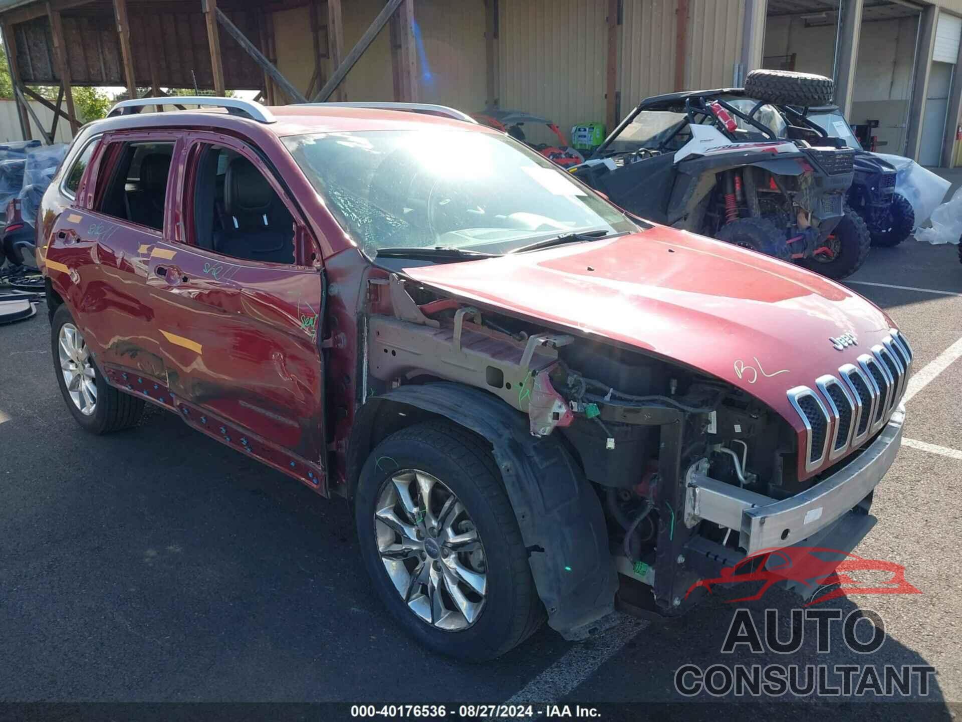 JEEP CHEROKEE 2016 - 1C4PJMDB4GW332545