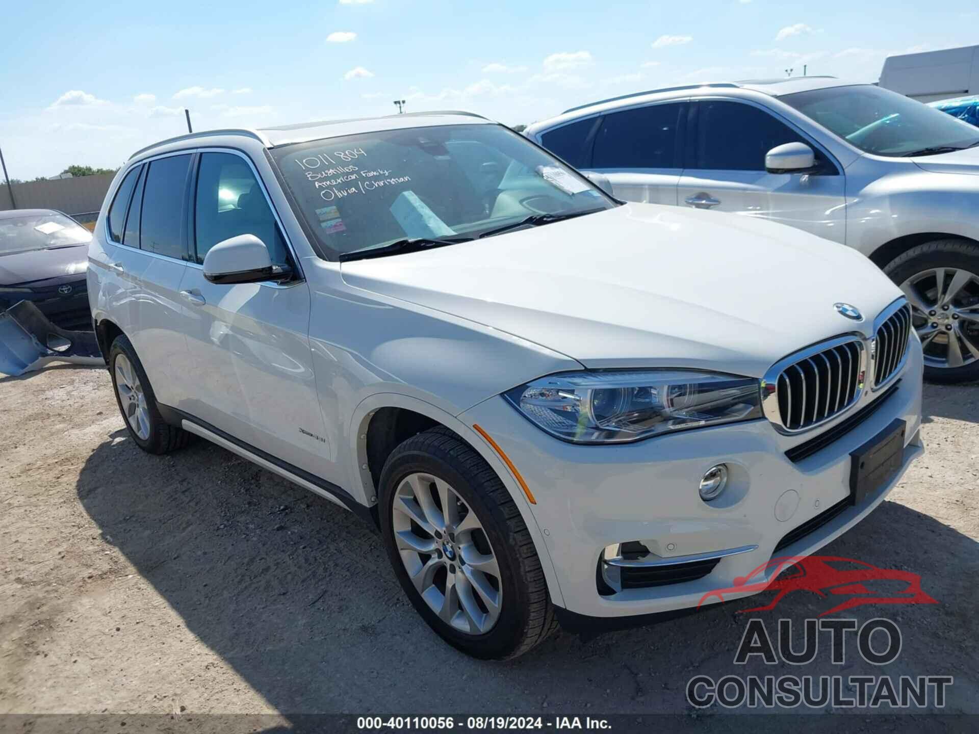 BMW X5 2018 - 5UXKR0C53J0Y05948