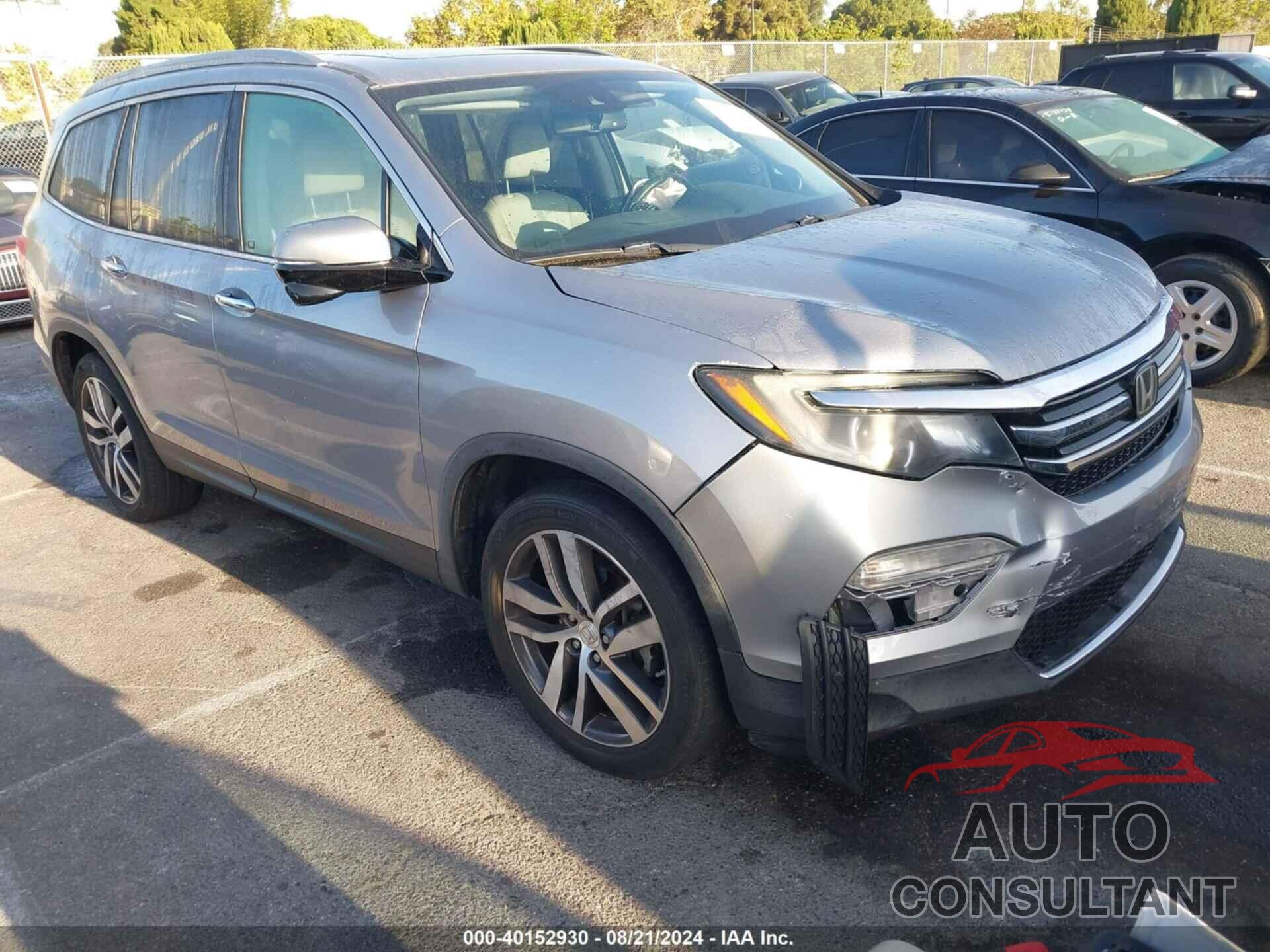 HONDA PILOT 2018 - 5FNYF5H95JB018109