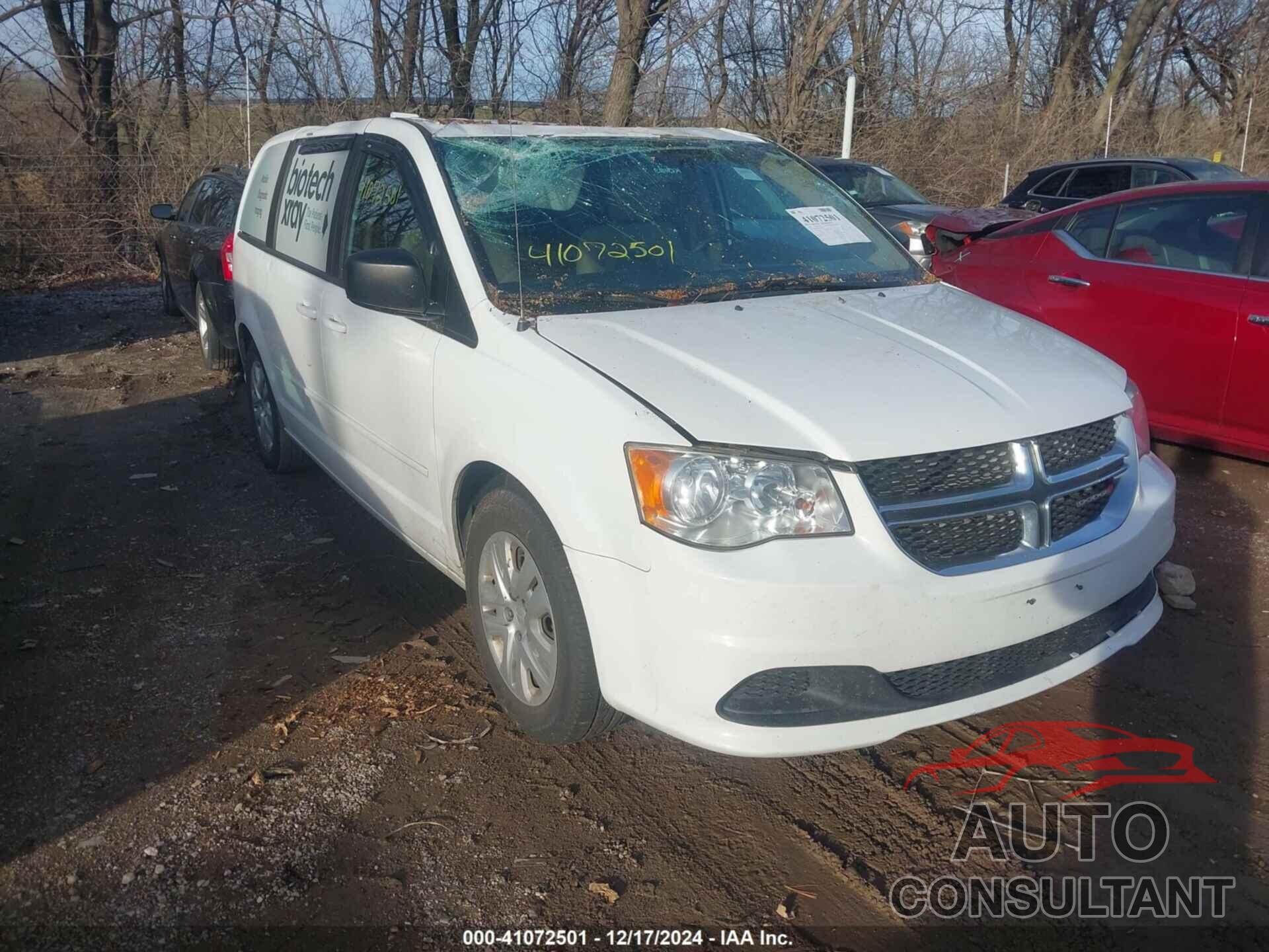 DODGE GRAND CARAVAN 2014 - 2C4RDGBG0ER374877