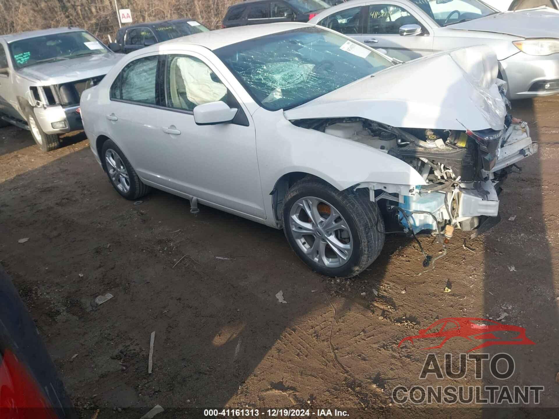 FORD FUSION 2012 - 3FAHP0HA3CR391277
