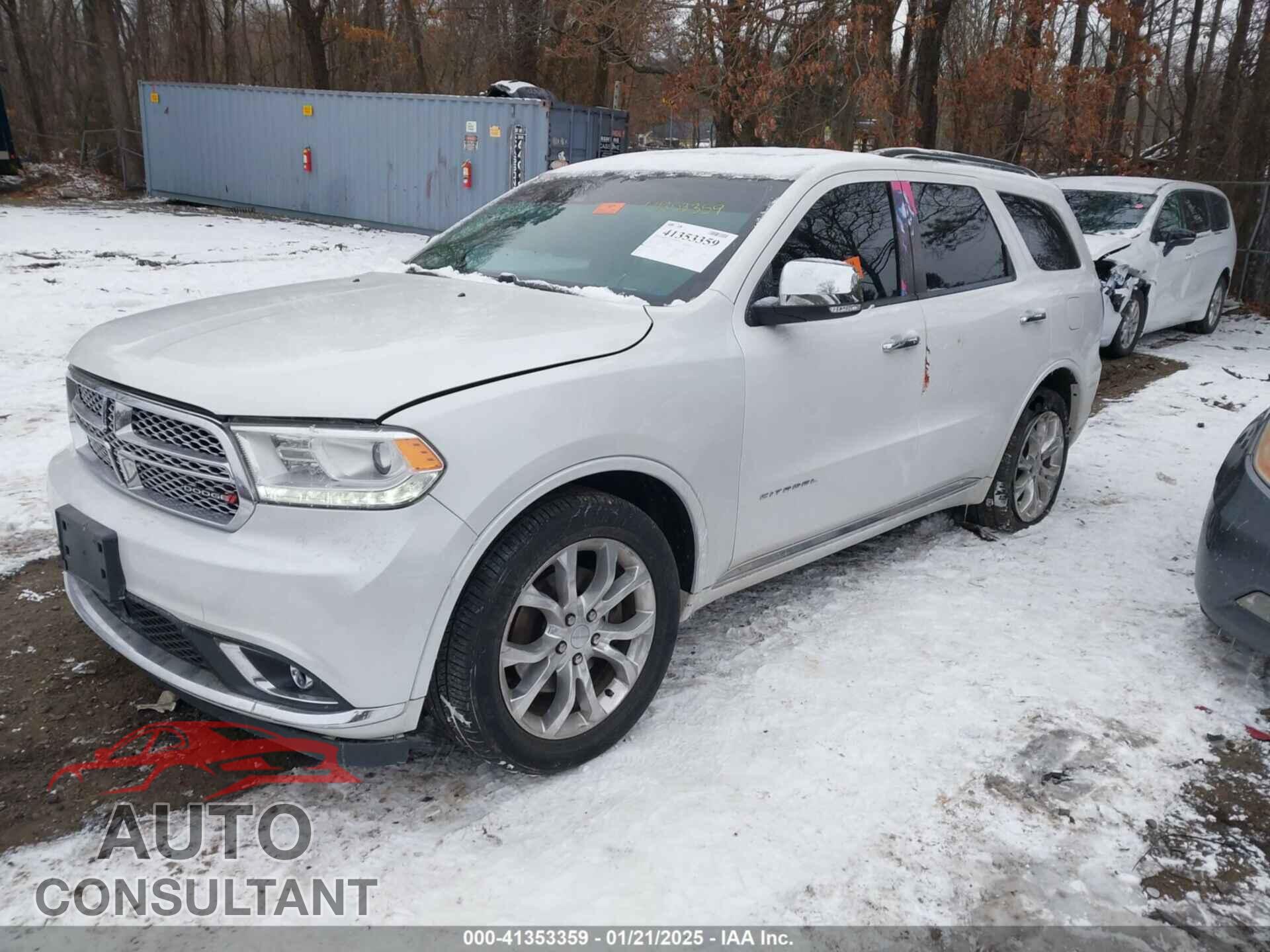 DODGE DURANGO 2017 - 1C4RDJEGXHC937620
