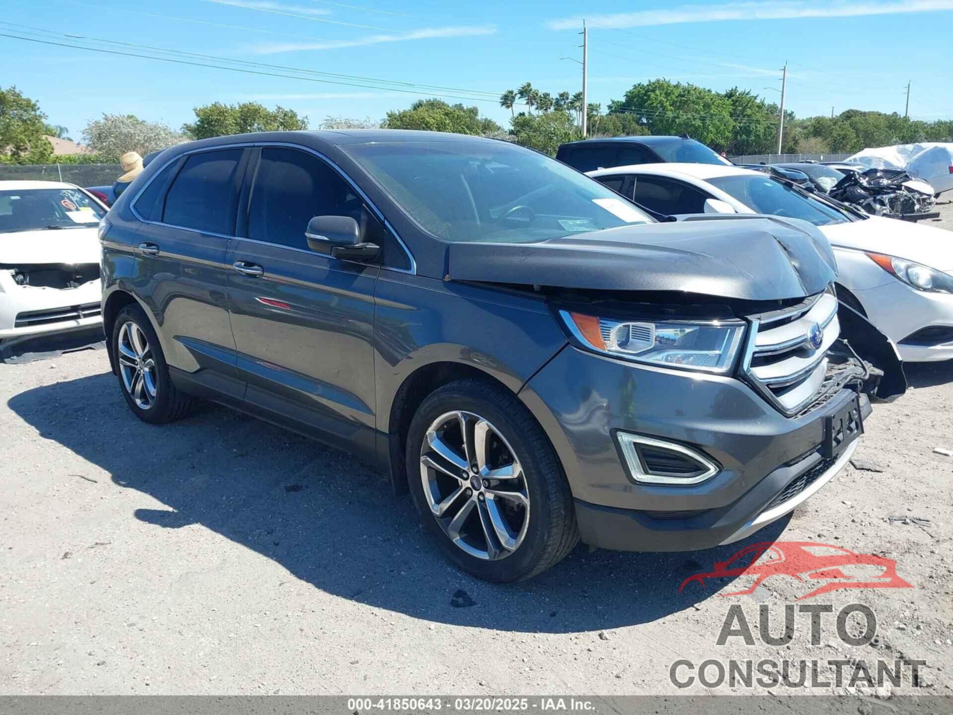 FORD EDGE 2016 - 2FMPK3K9XGBB57187