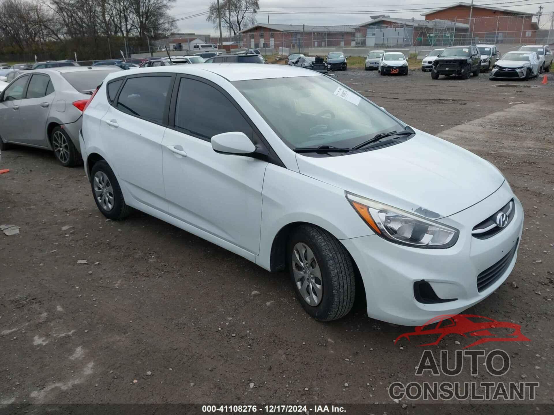 HYUNDAI ACCENT 2016 - KMHCT5AE9GU241338