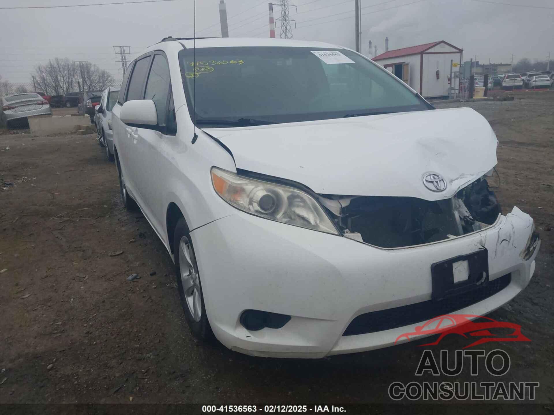 TOYOTA SIENNA 2012 - 5TDKK3DC3CS247670