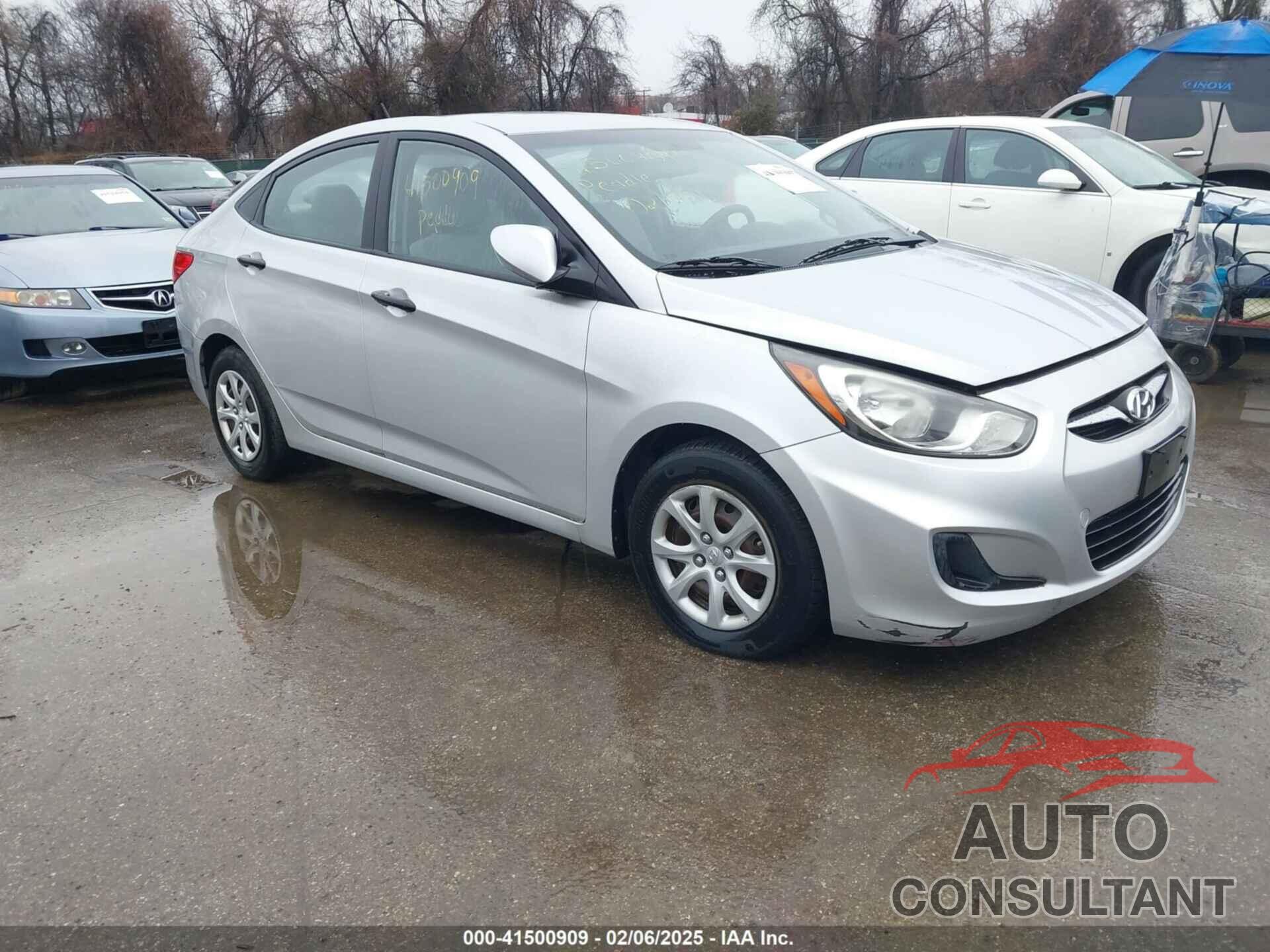 HYUNDAI ACCENT 2012 - KMHCT4AEXCU054971