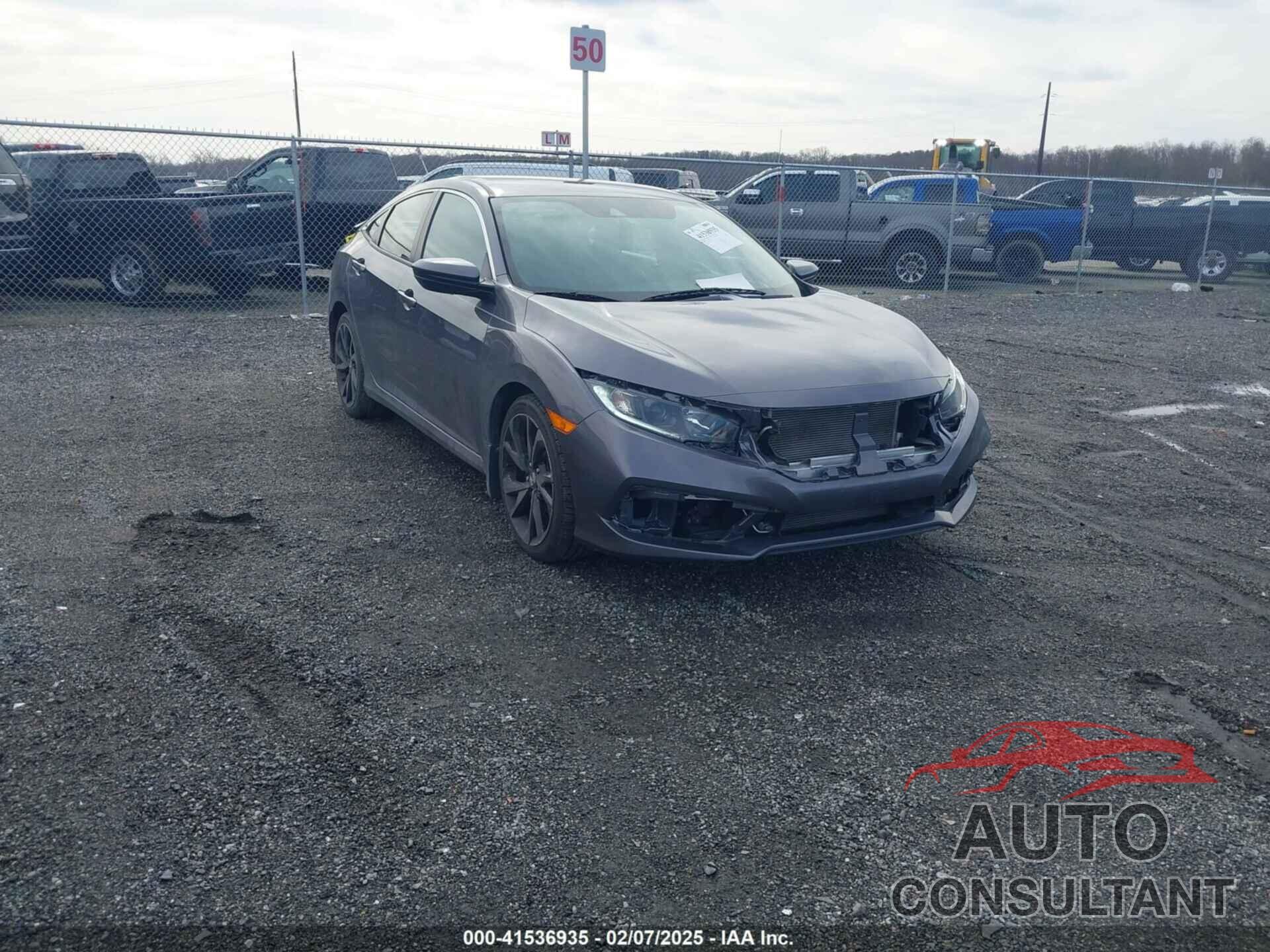 HONDA CIVIC 2019 - 2HGFC2F89KH503861