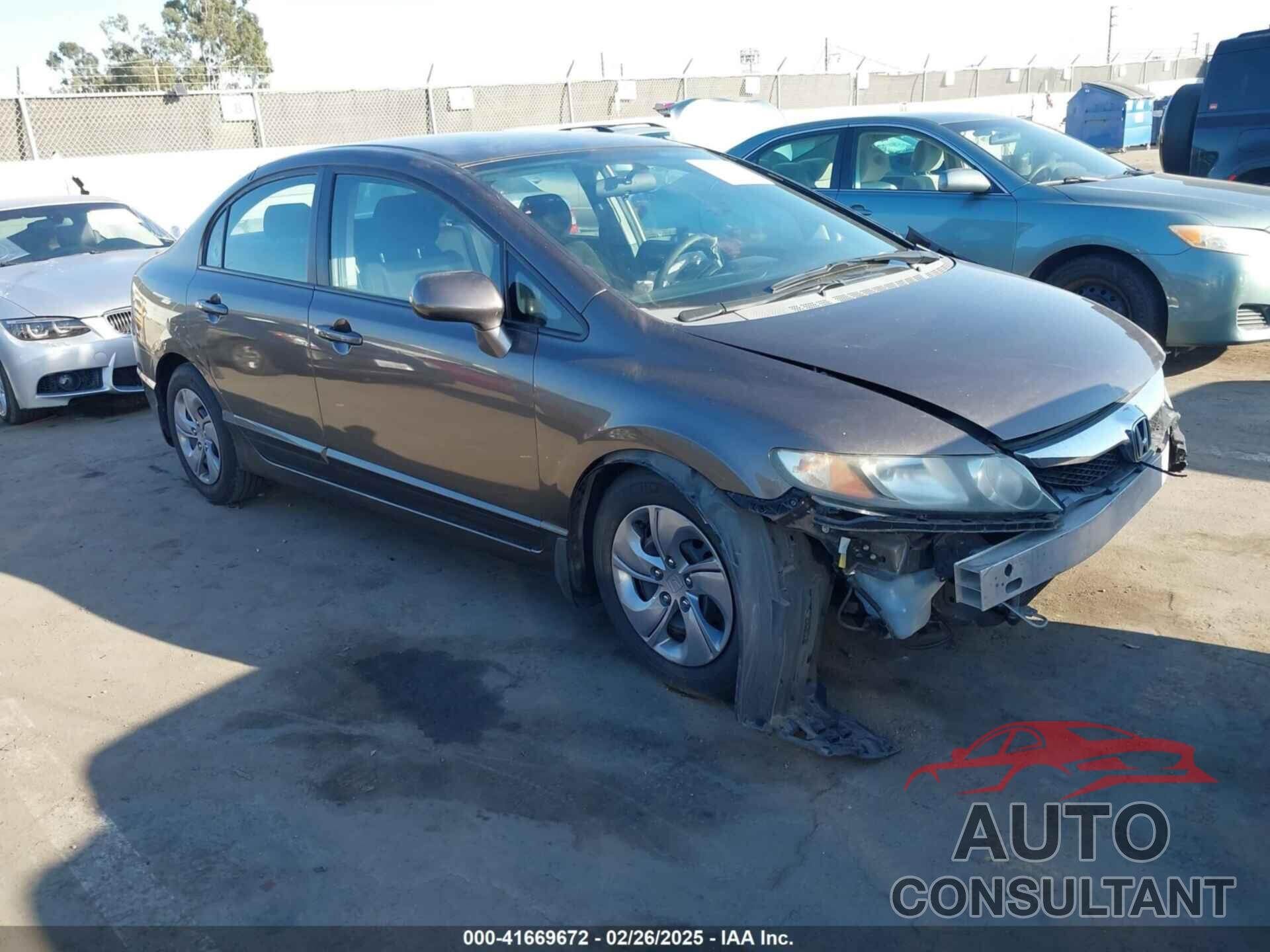 HONDA CIVIC 2010 - 2HGFA1F68AH514850