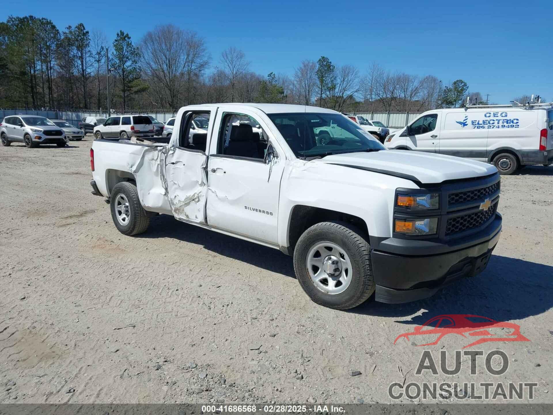 CHEVROLET SILVERADO 1500 2014 - 1GCRCPEH9EZ218902