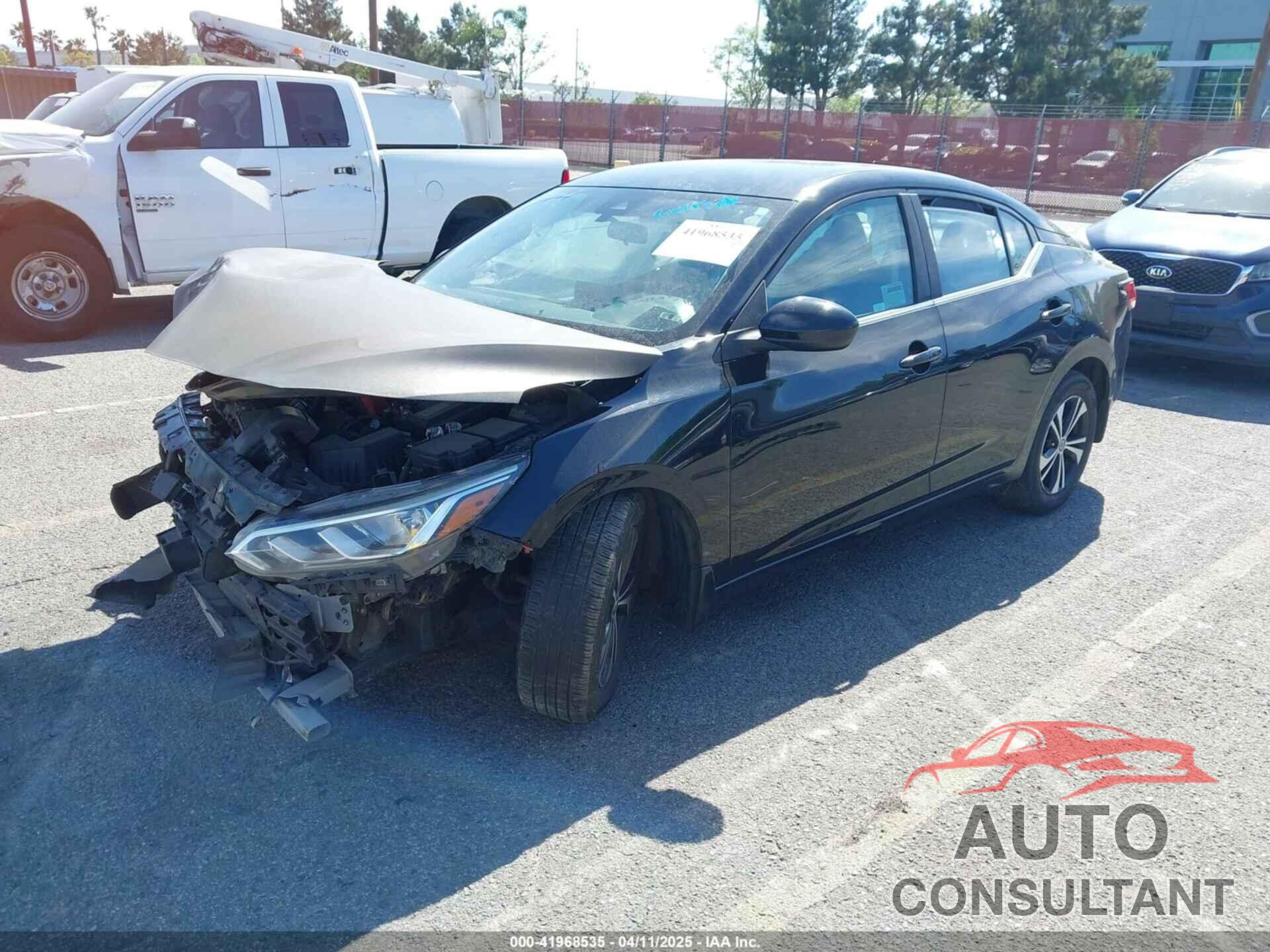NISSAN SENTRA 2022 - 3N1AB8CV6NY215788