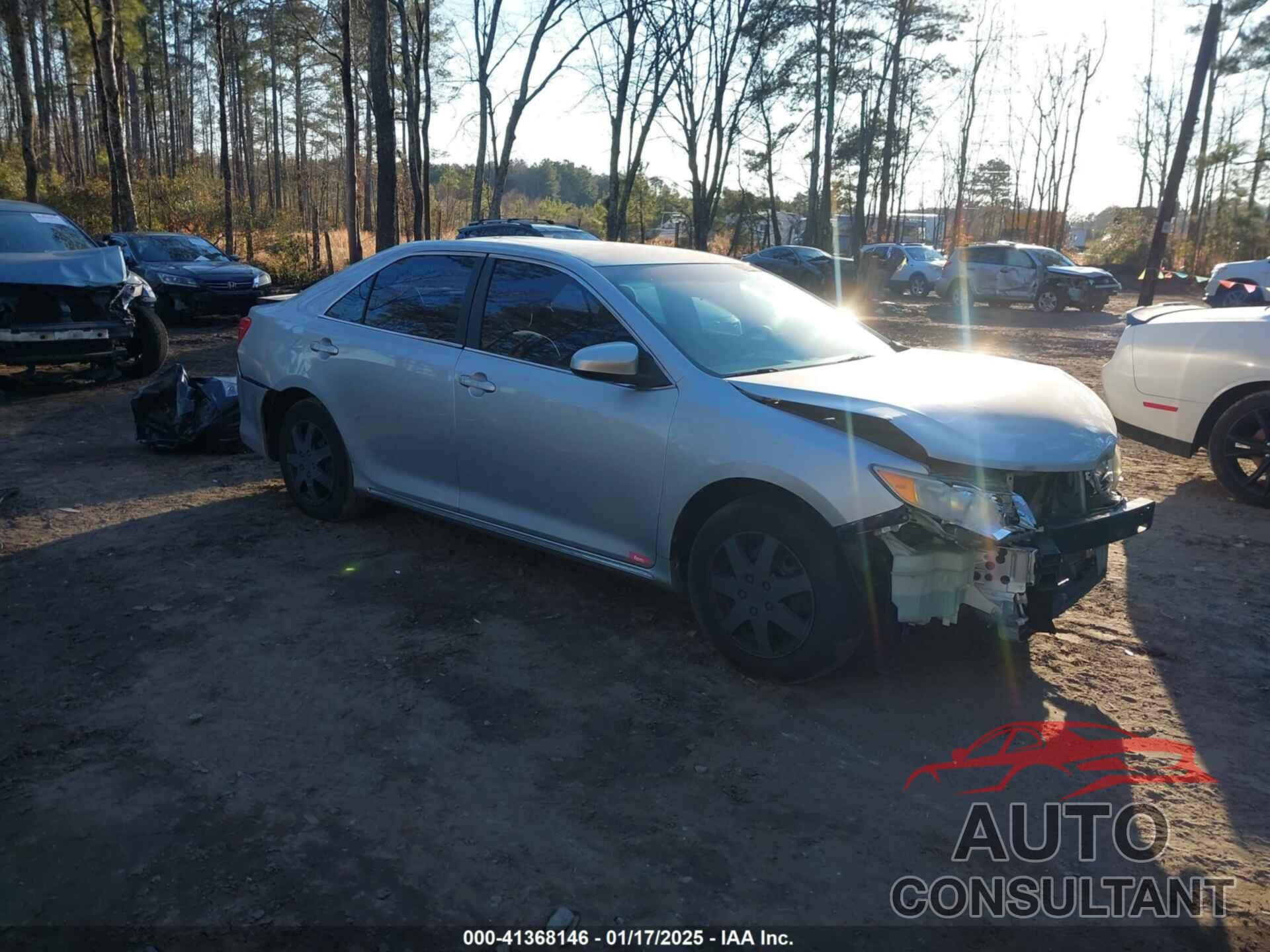 TOYOTA CAMRY 2012 - 4T4BF1FK2CR199847