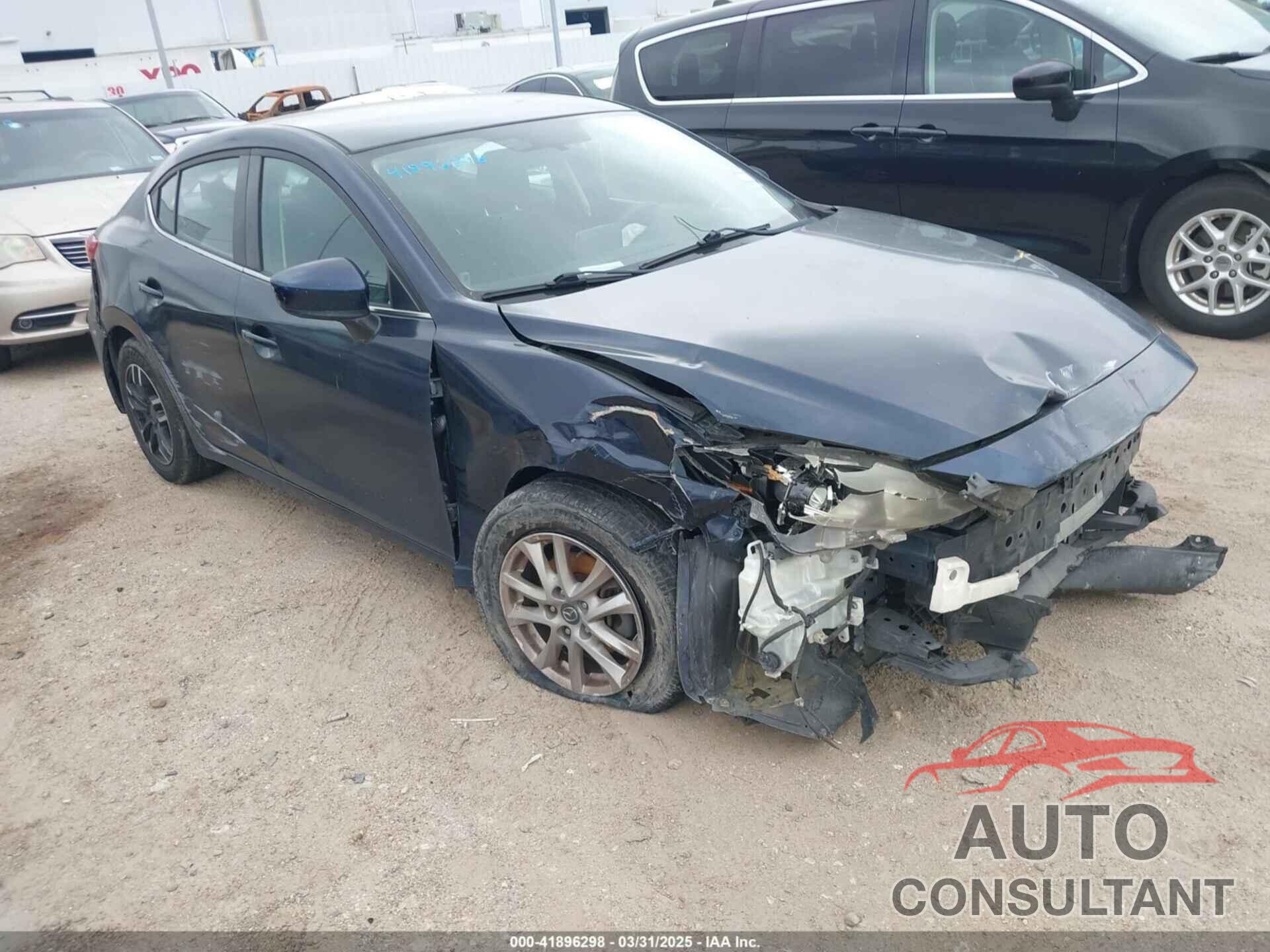 MAZDA MAZDA3 2015 - JM1BM1V79F1224136