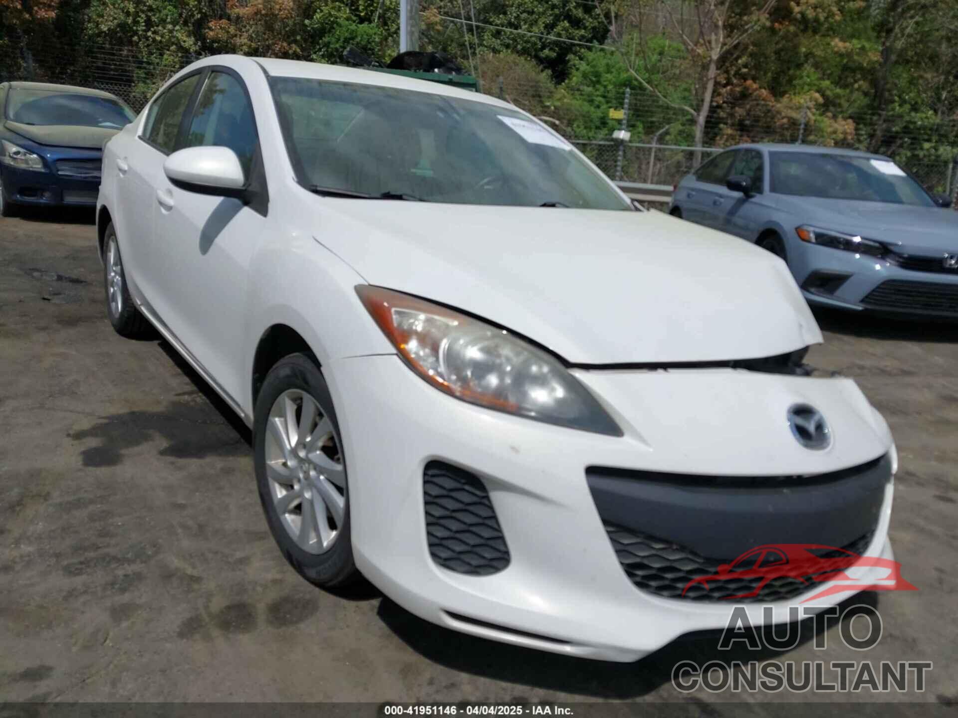 MAZDA MAZDA3 2012 - JM1BL1VF2C1512120
