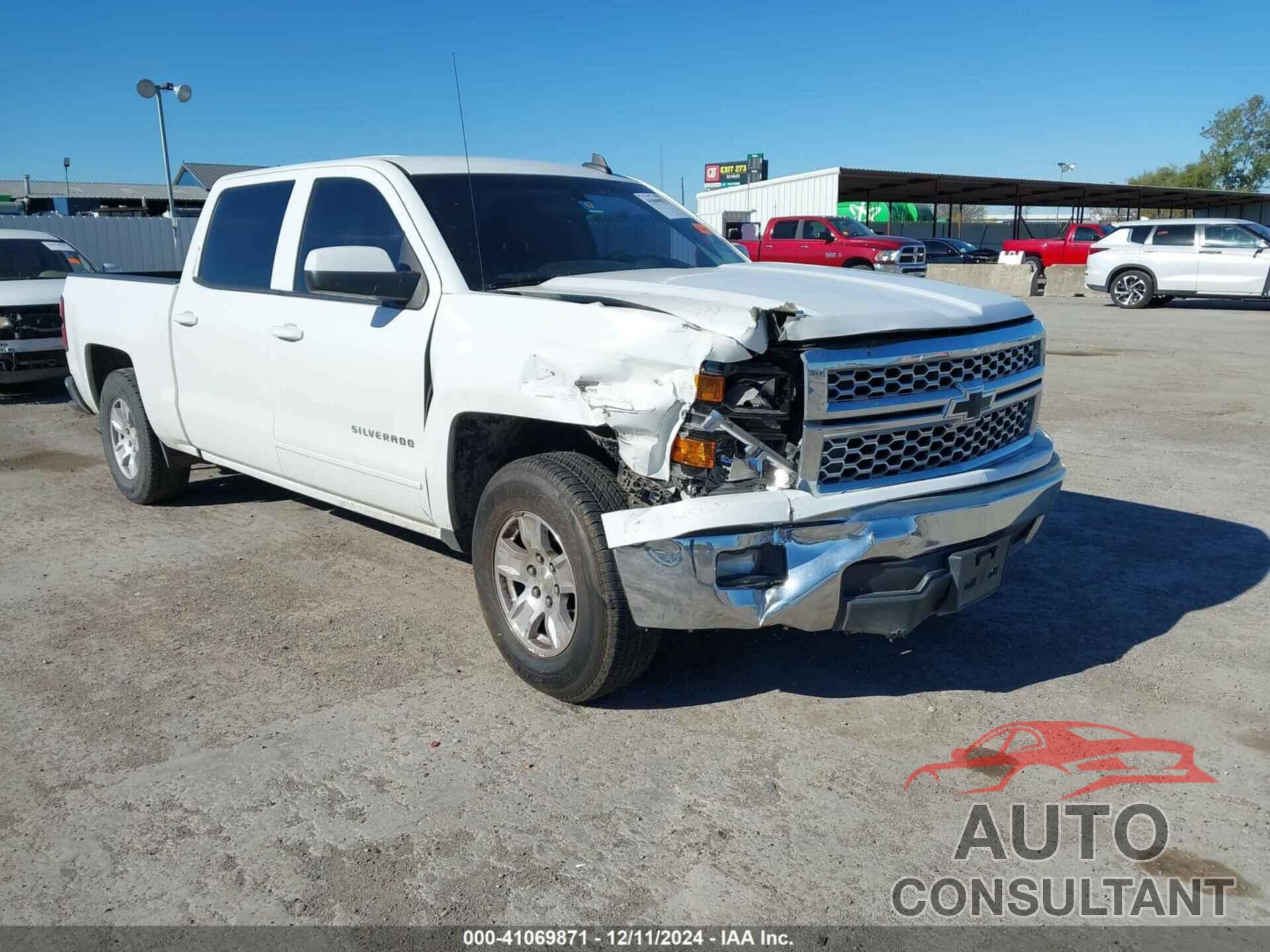 CHEVROLET SILVERADO 1500 2015 - 3GCPCRECXFG368672