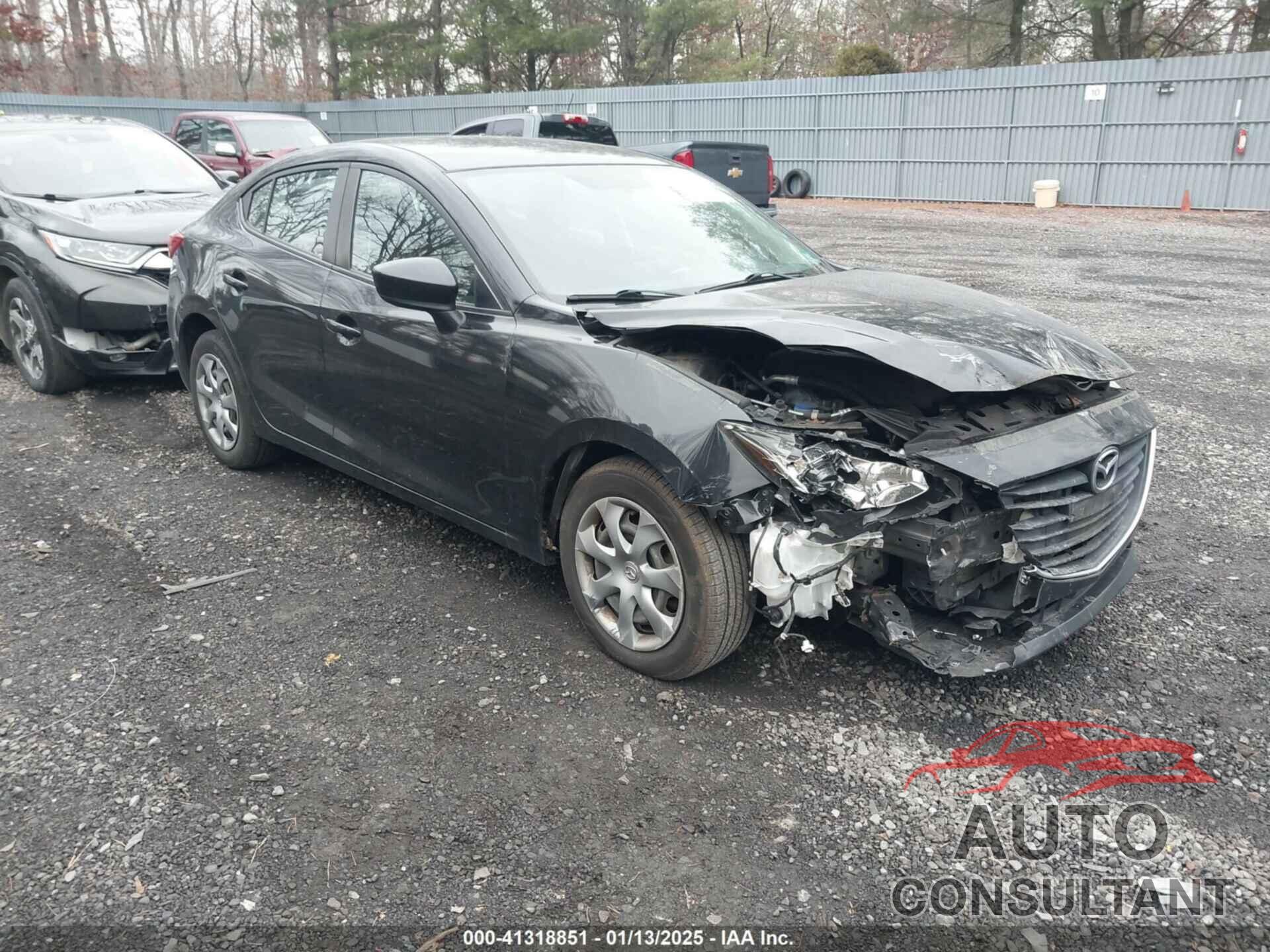 MAZDA MAZDA3 2016 - JM1BM1T78G1310395