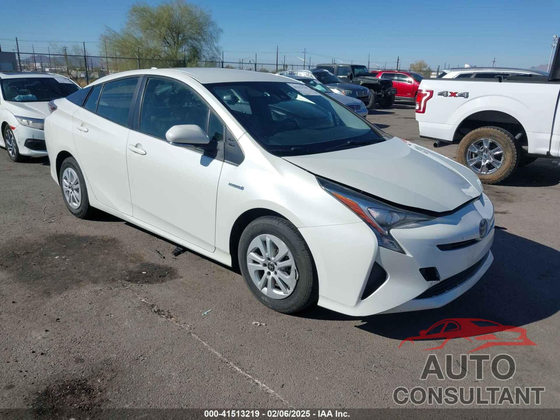 TOYOTA PRIUS 2017 - JTDKBRFU6H3028459