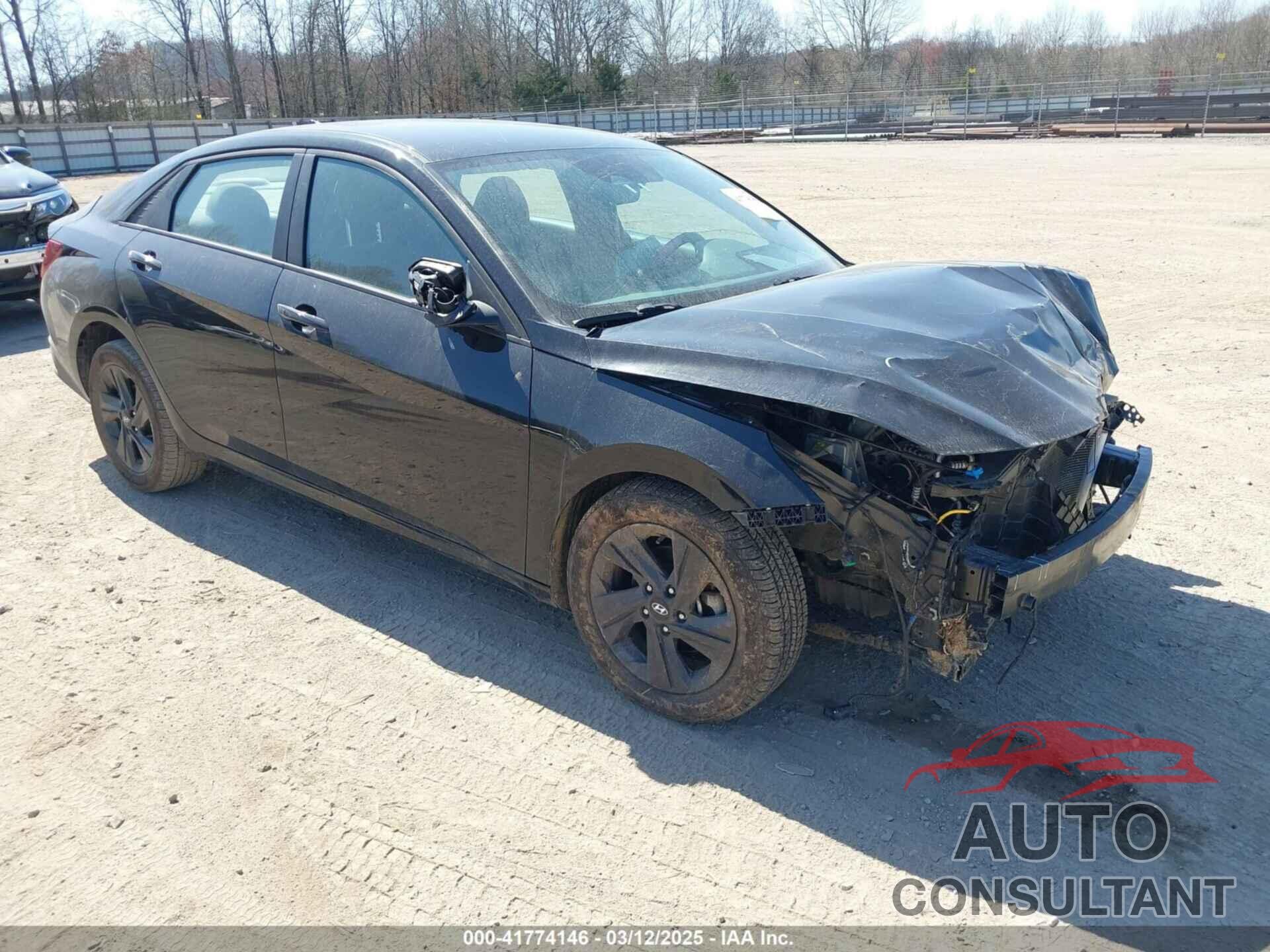 HYUNDAI ELANTRA 2021 - KMHLM4AG3MU161425