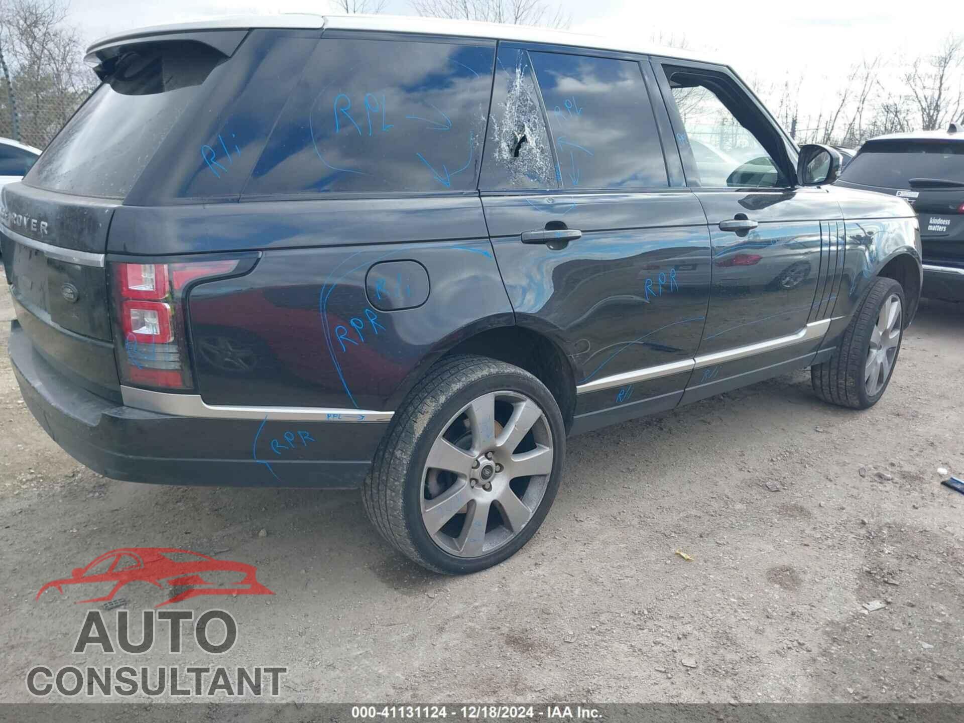 LAND ROVER RANGE ROVER 2013 - SALGS2EF5DA120564