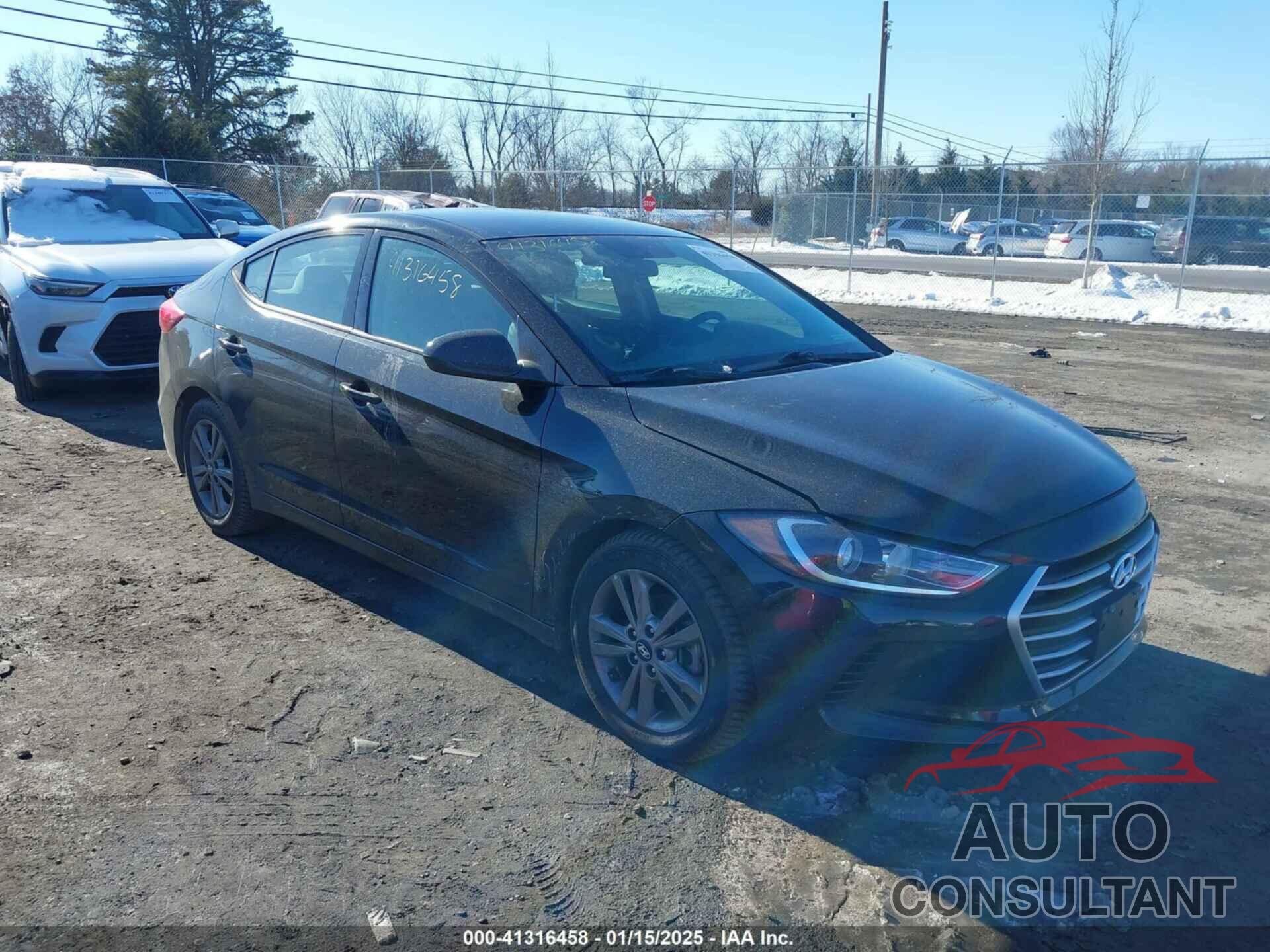 HYUNDAI ELANTRA 2018 - 5NPD84LF2JH269297