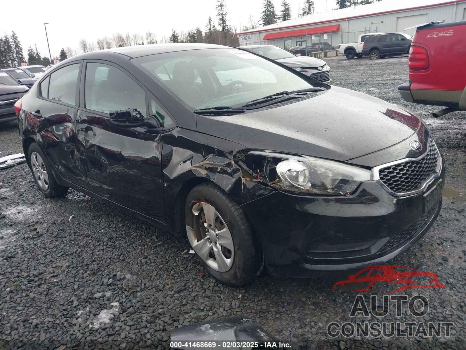 KIA FORTE 2016 - KNAFK4A66G5510880