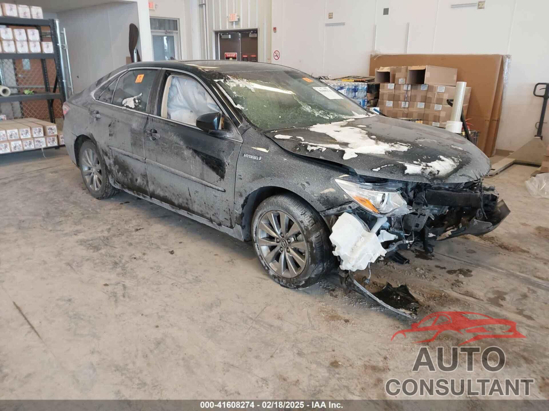 TOYOTA CAMRY HYBRID 2017 - 4T1BD1FK1HU217875