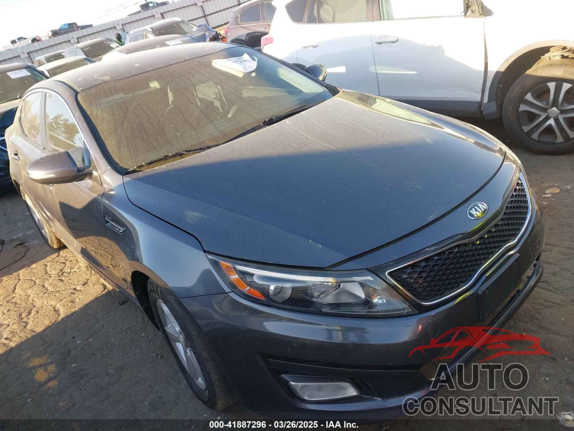 KIA OPTIMA 2015 - KNAGM4A76F5624013