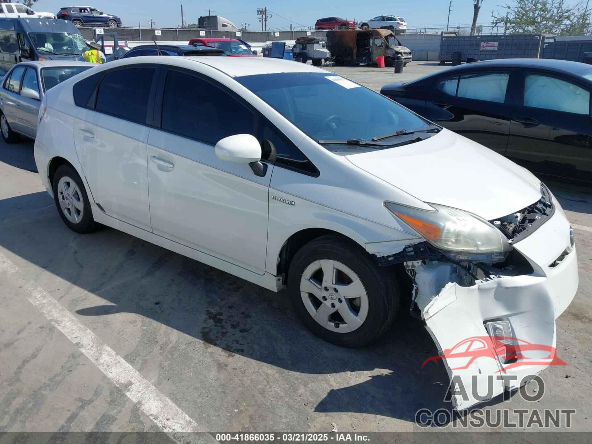 TOYOTA PRIUS 2010 - JTDKN3DU6A0205560