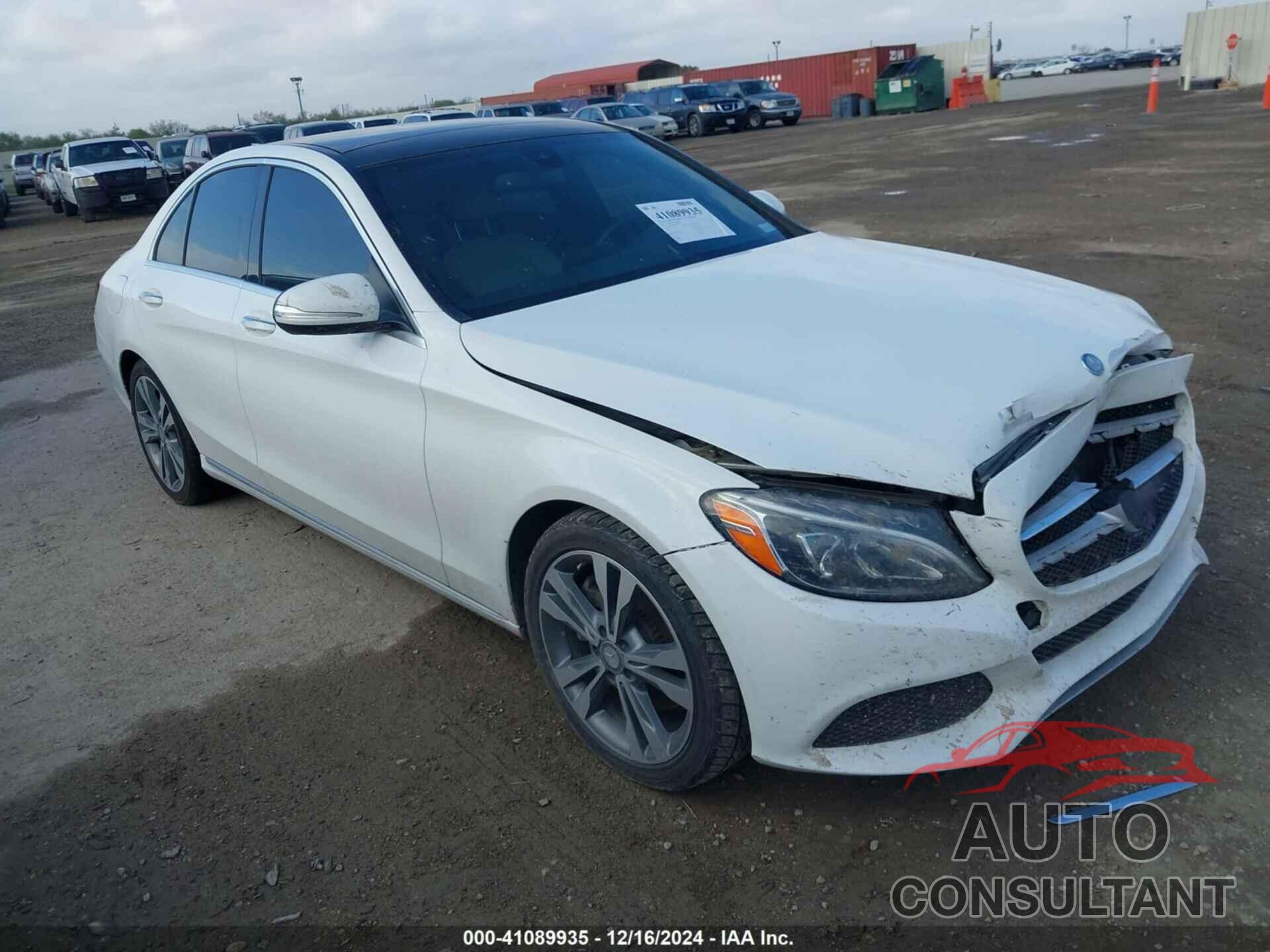 MERCEDES-BENZ C 300 2015 - 55SWF4JB8FU045549