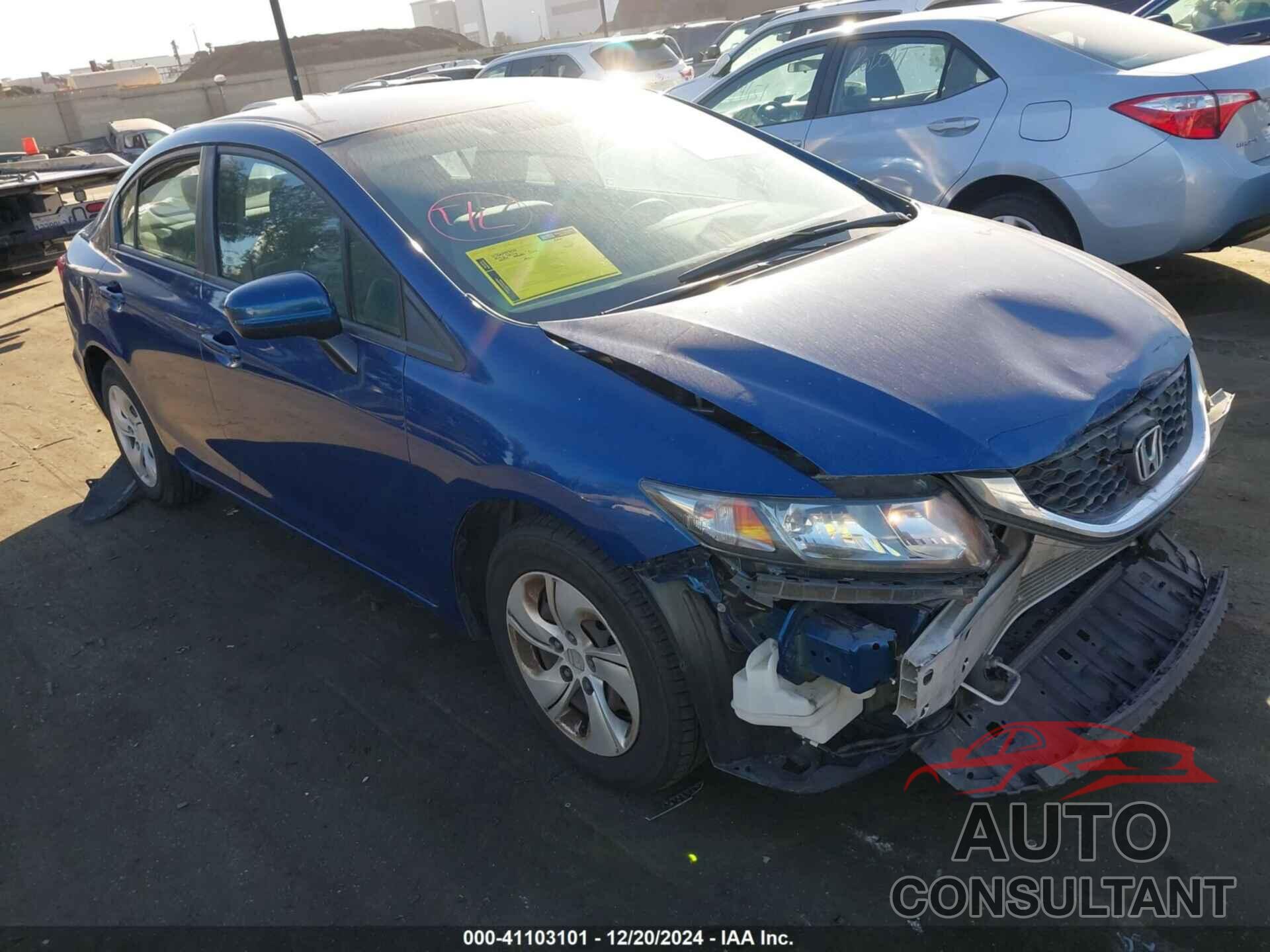 HONDA CIVIC 2014 - 19XFB2F51EE239428