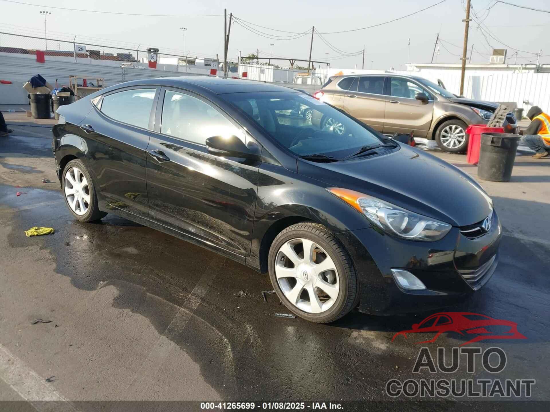 HYUNDAI ELANTRA 2013 - KMHDH4AE1DU991389