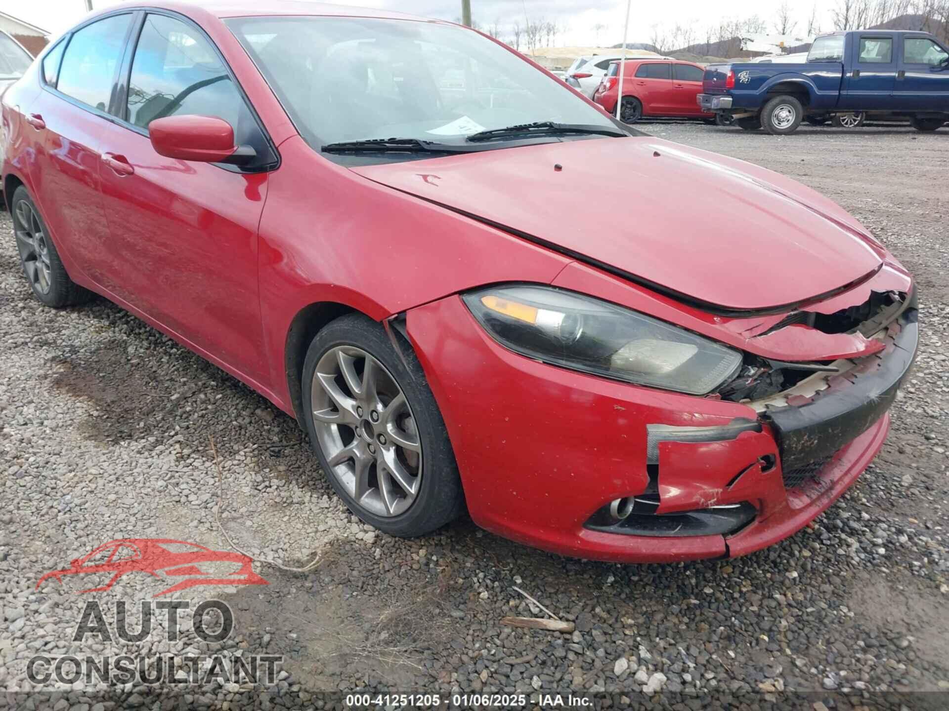 DODGE DART 2014 - 1C3CDFBB5ED738321