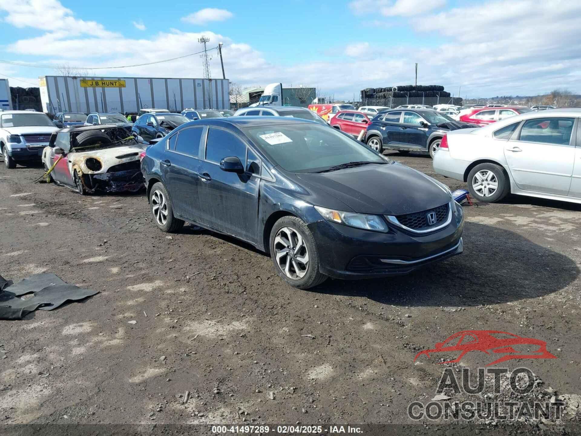 HONDA CIVIC 2013 - 2HGFB2F51DH600743