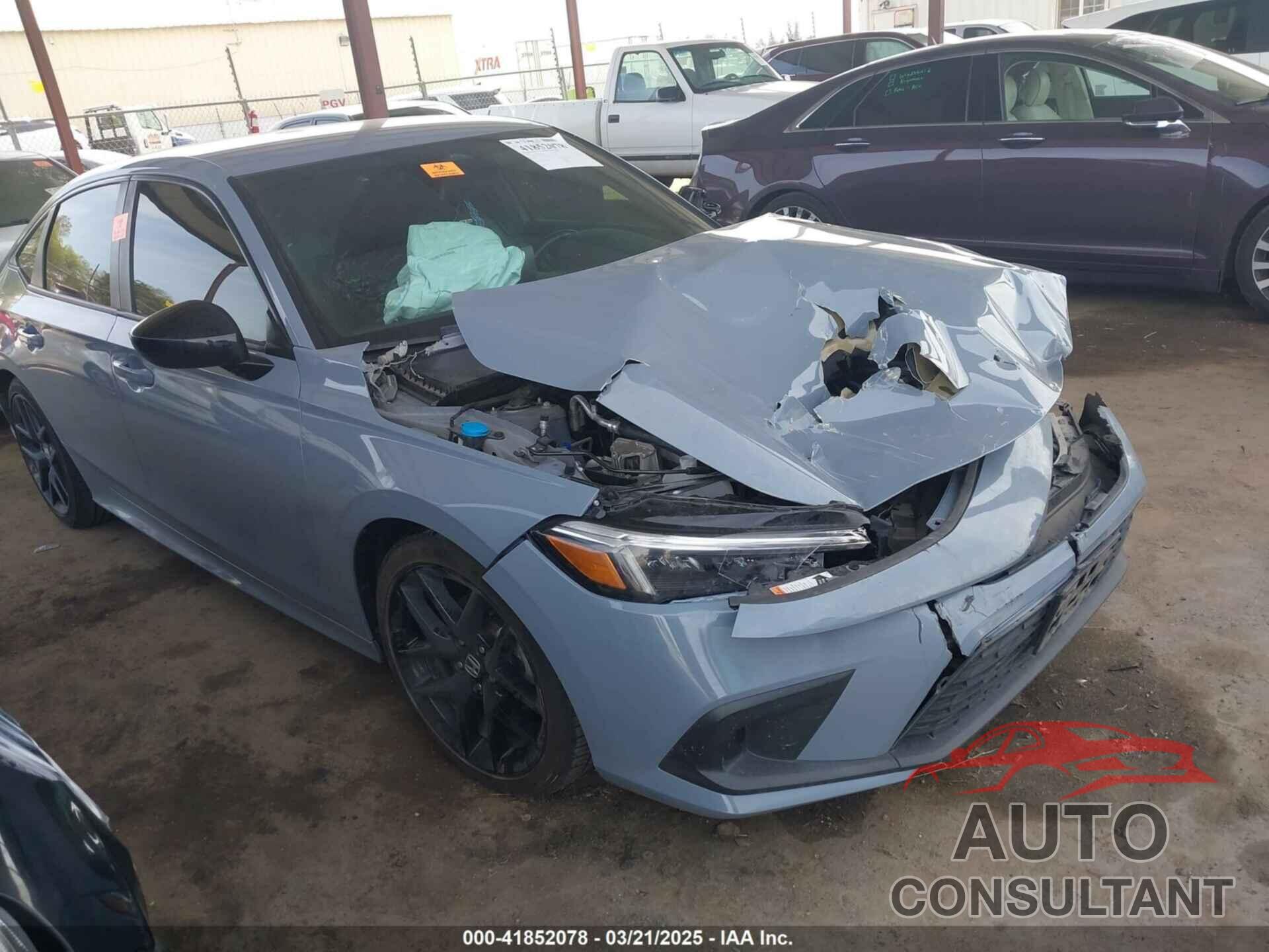 HONDA CIVIC 2022 - 2HGFE2F58NH575607
