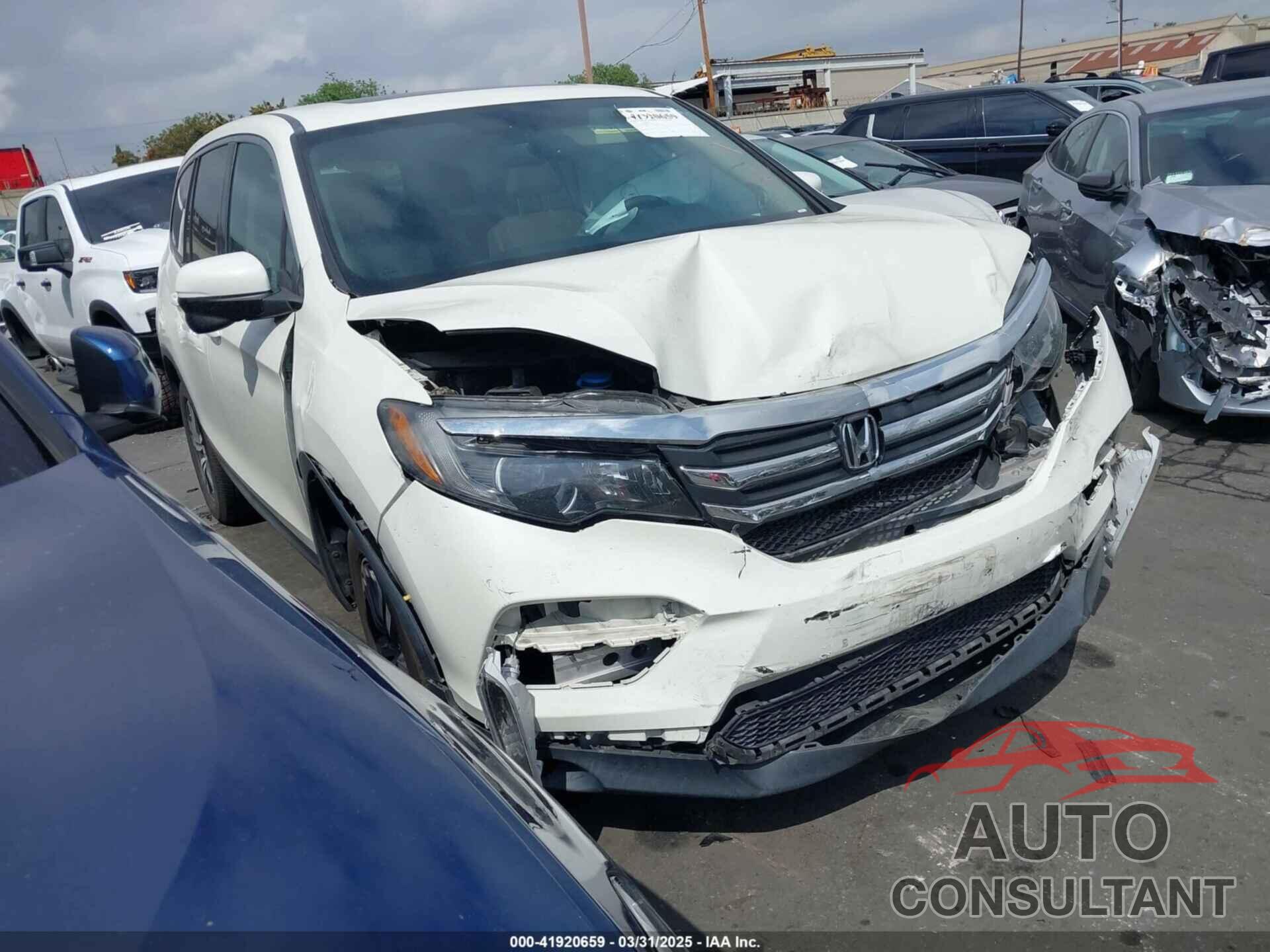 HONDA PILOT 2018 - 5FNYF5H58JB029702