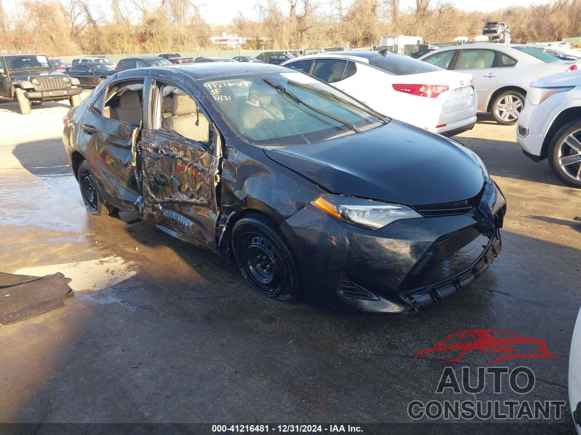 TOYOTA COROLLA 2017 - 2T1BURHE2HC868360