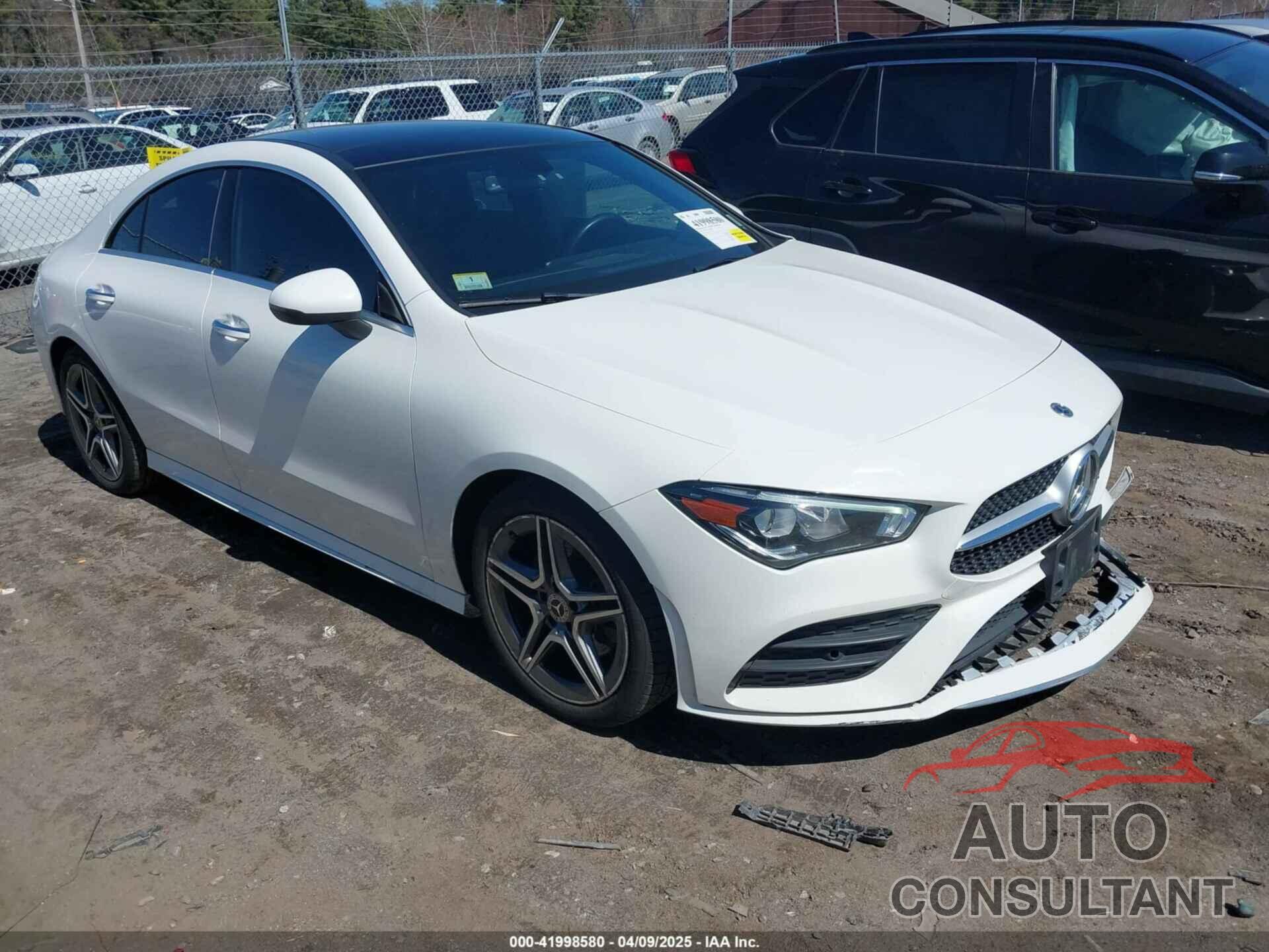 MERCEDES-BENZ CLA 250 COUPE 2022 - W1K5J4HB3NN250588