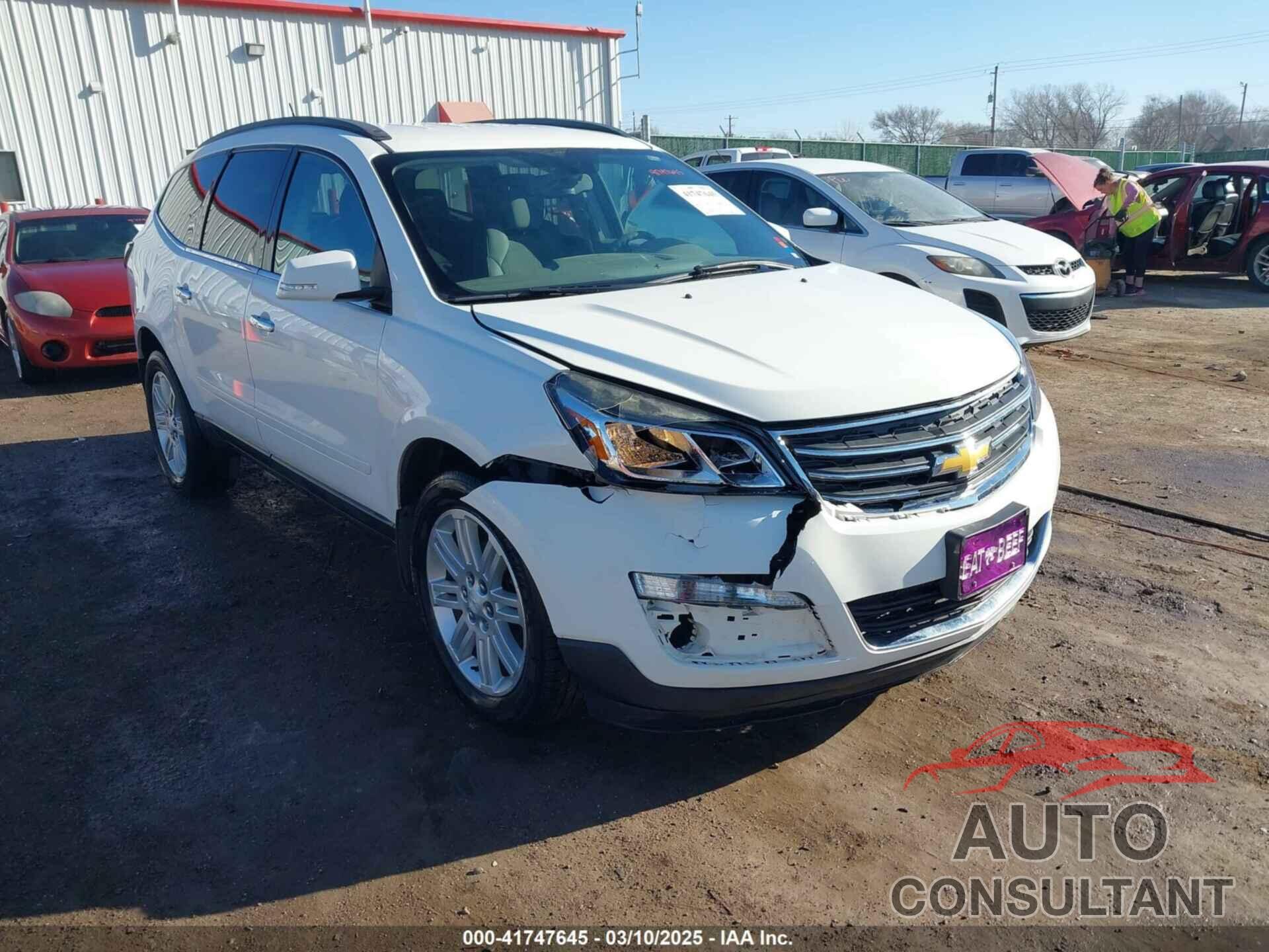 CHEVROLET TRAVERSE 2014 - 1GNKRGKD8EJ150888