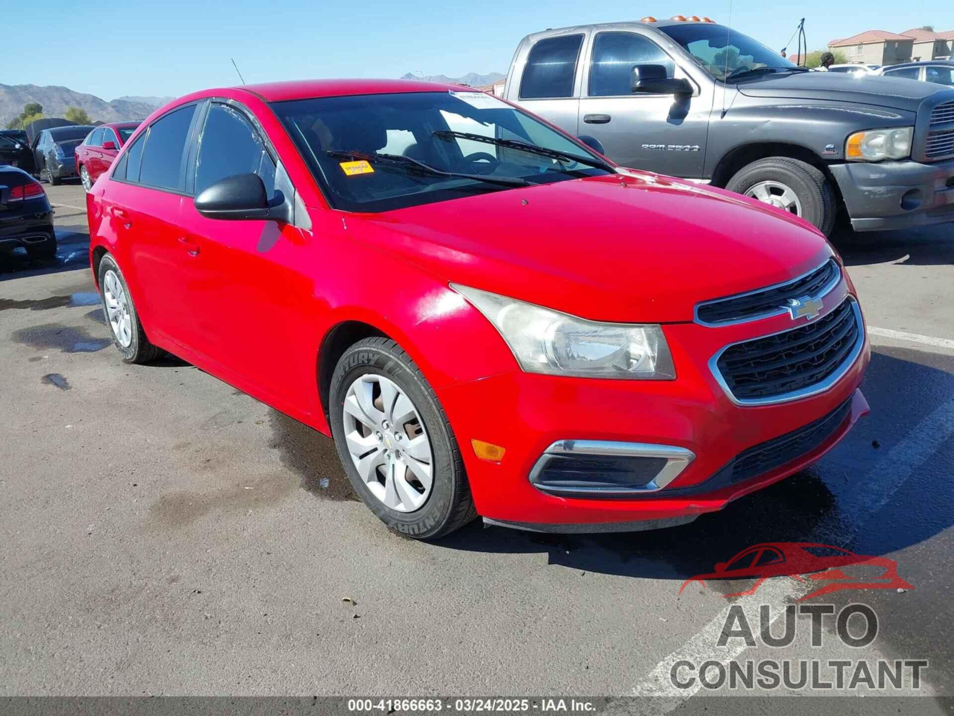 CHEVROLET CRUZE LIMITED 2016 - 1G1PC5SH7G7176219