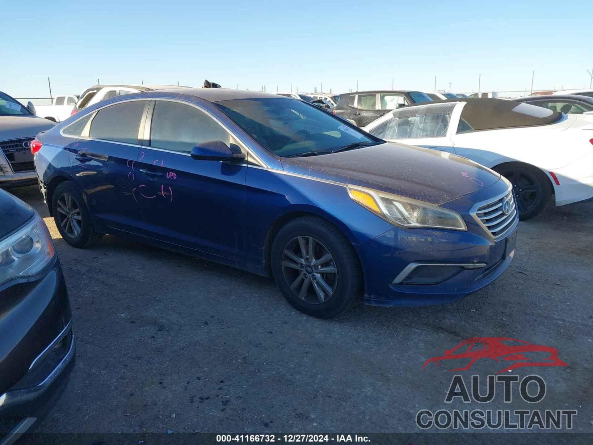 HYUNDAI SONATA 2016 - 5NPE24AF4GH319490