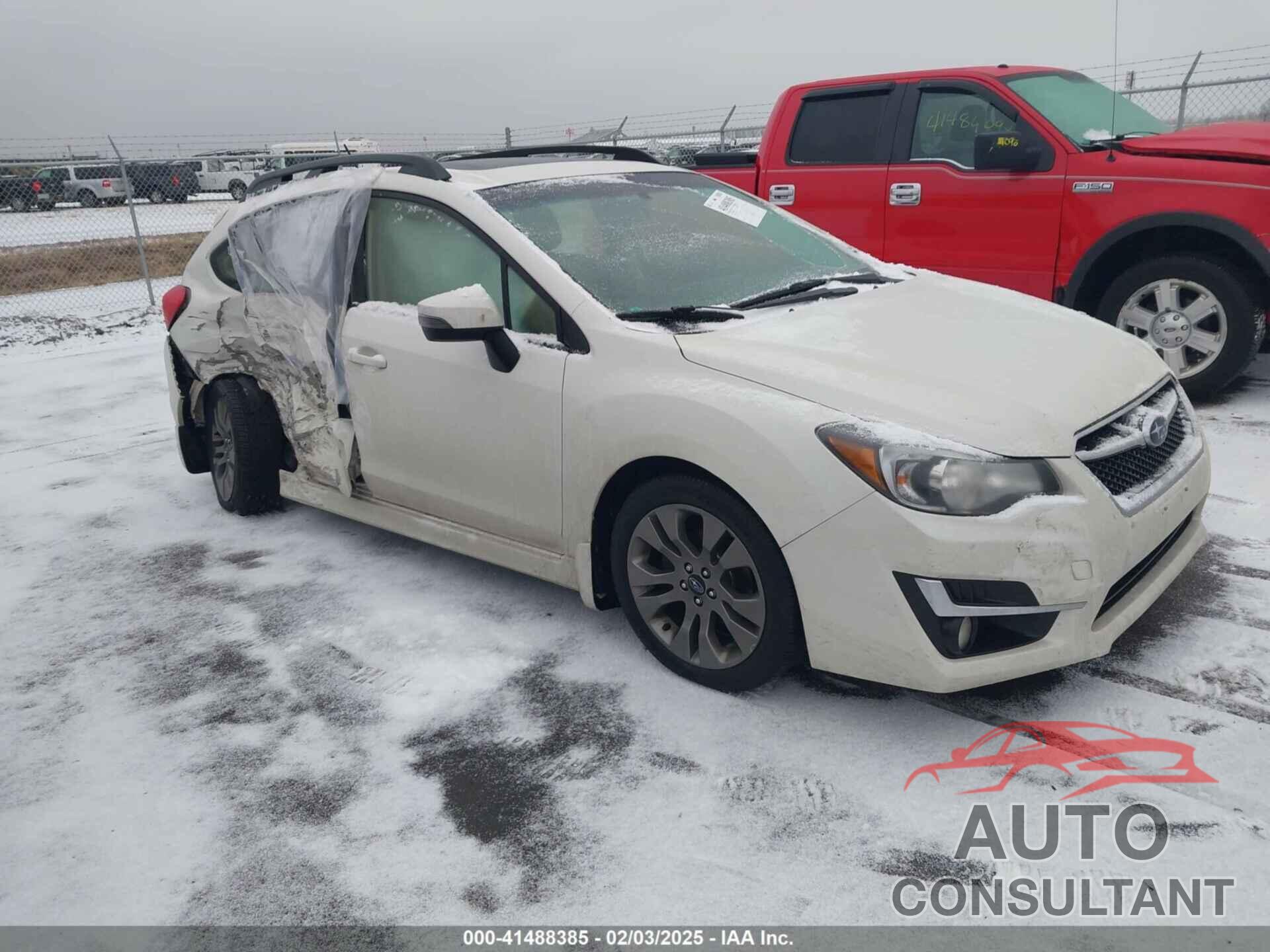 SUBARU IMPREZA 2016 - JF1GPAP68G8308948