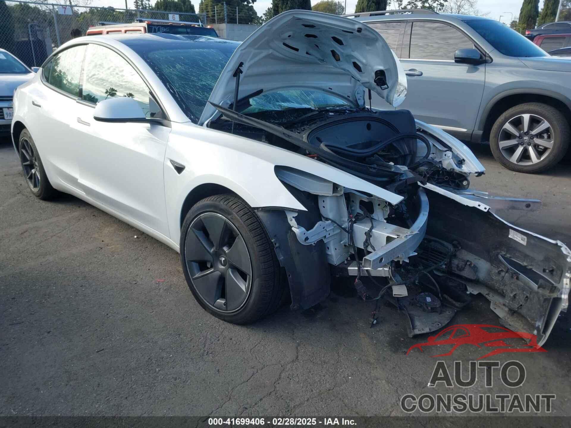 TESLA MODEL 3 2021 - 5YJ3E1EA0MF022920