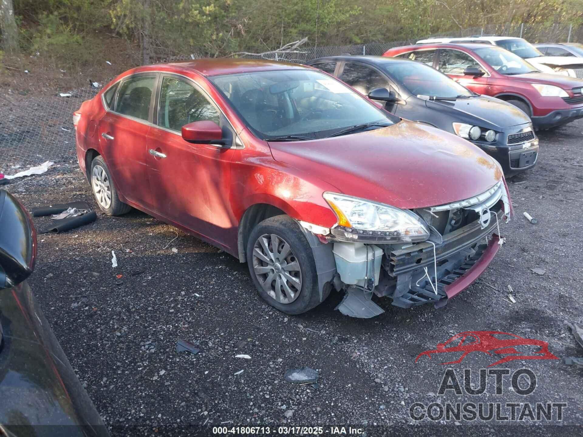 NISSAN SENTRA 2015 - 3N1AB7AP6FL674560