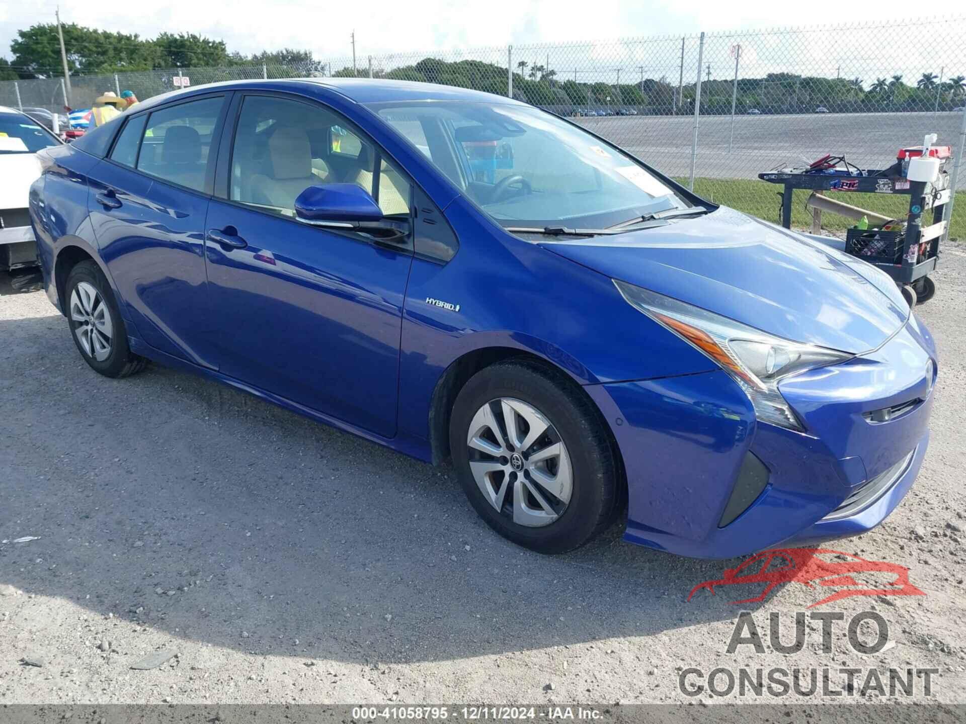 TOYOTA PRIUS 2017 - JTDKBRFU2H3053505