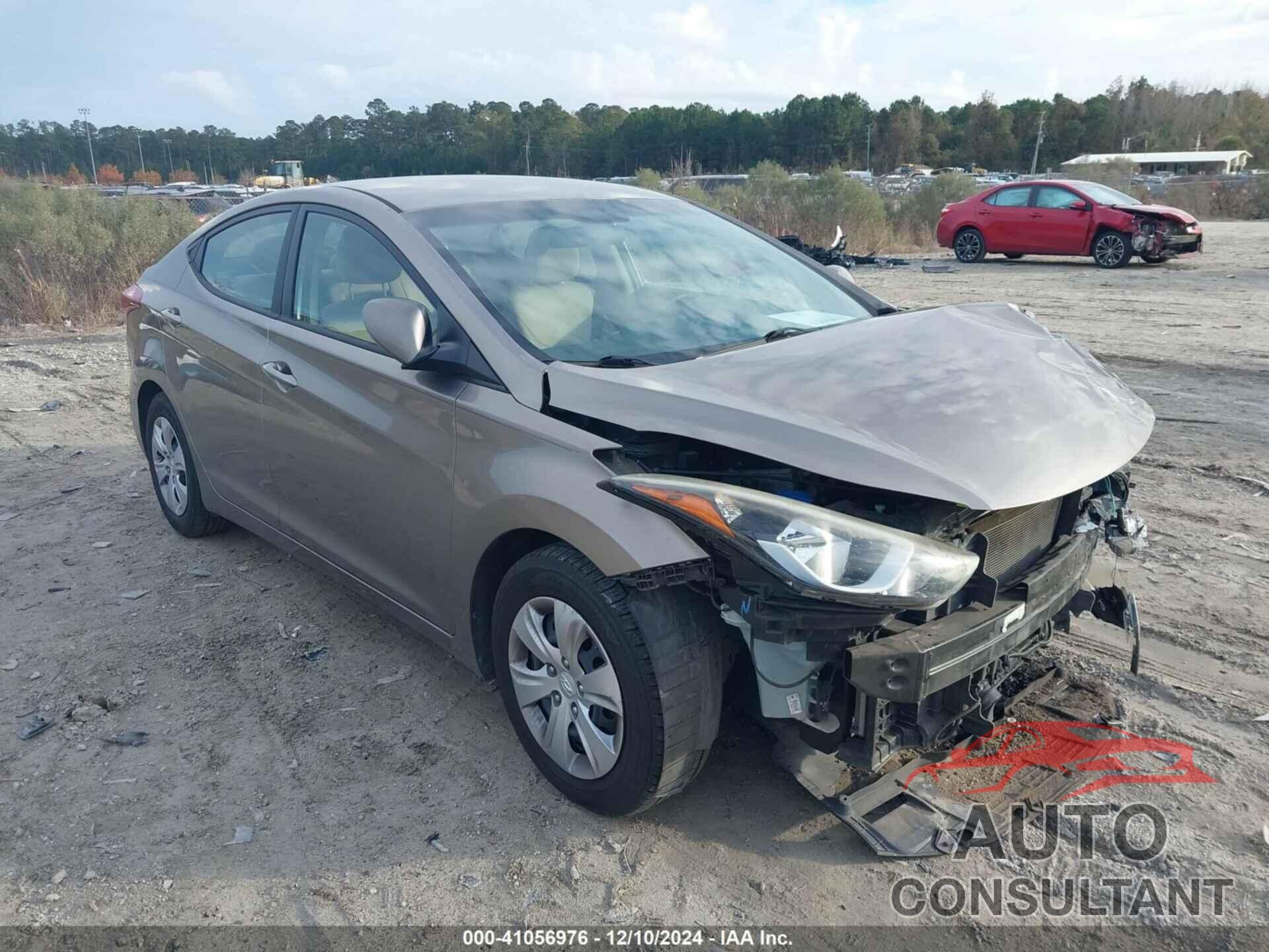 HYUNDAI ELANTRA 2016 - 5NPDH4AE7GH714359