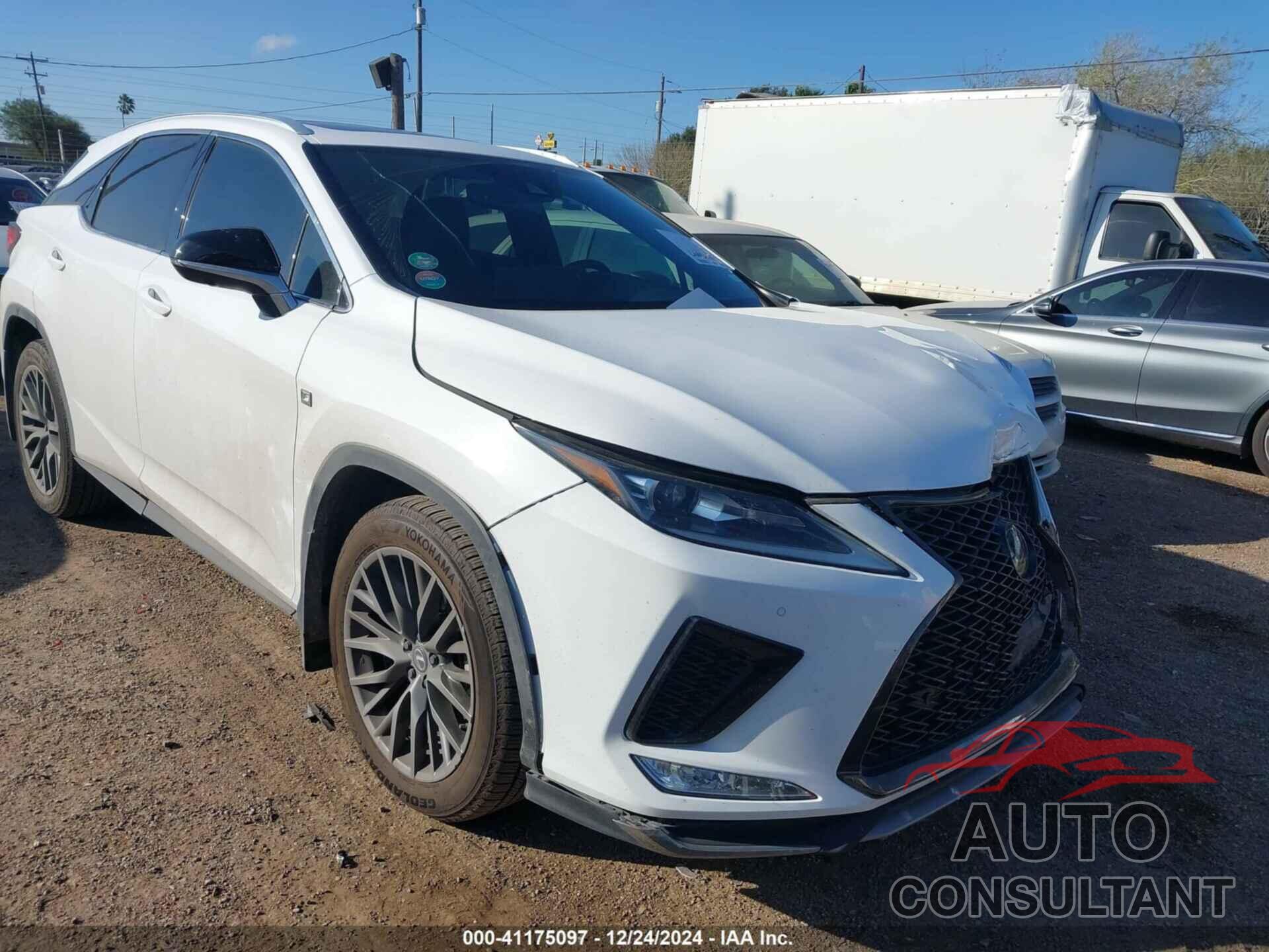 LEXUS RX 350 2022 - 2T2YZMDA0NC368528