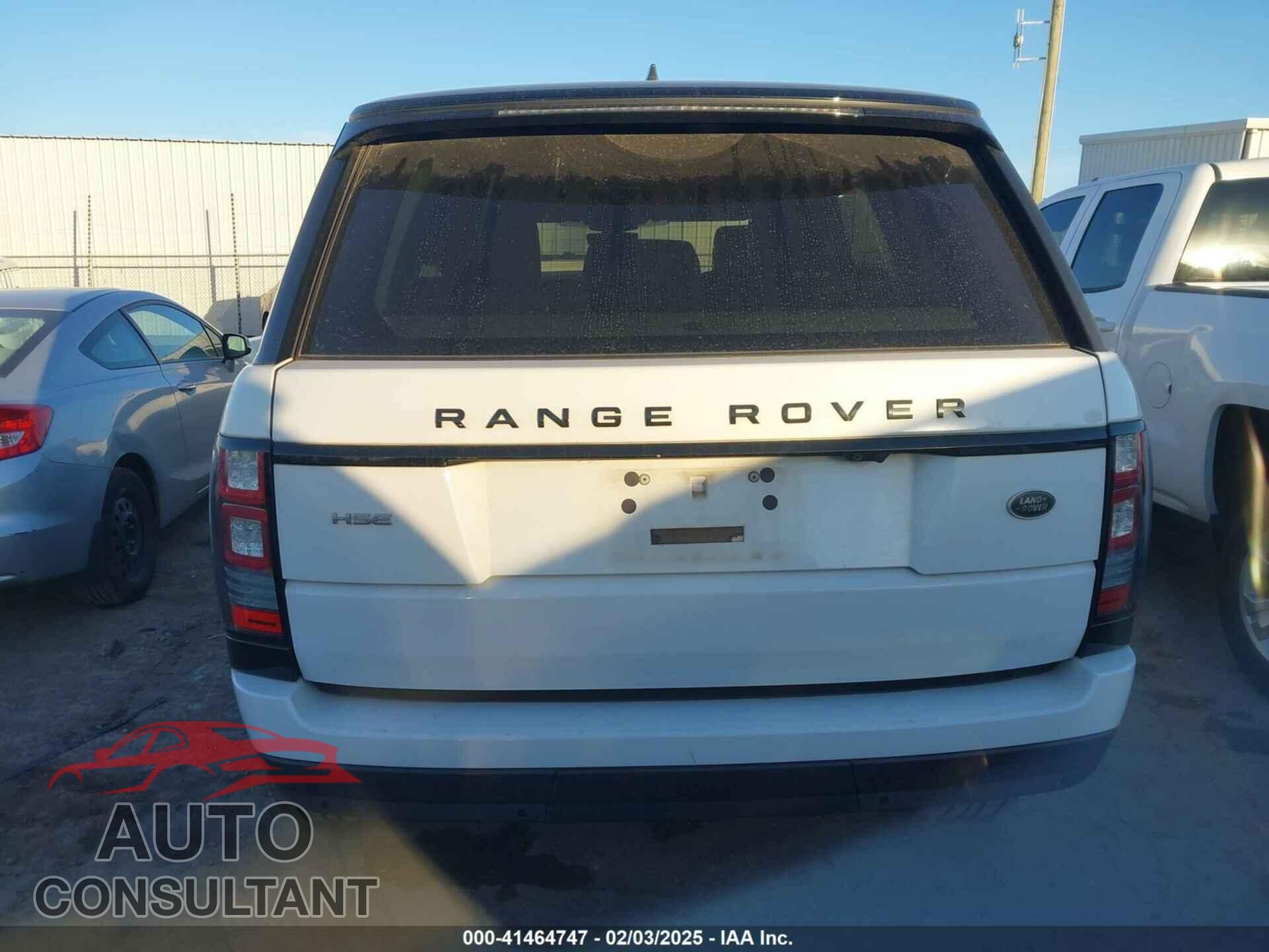 LAND ROVER RANGE ROVER 2017 - SALGS2FV0HA326595