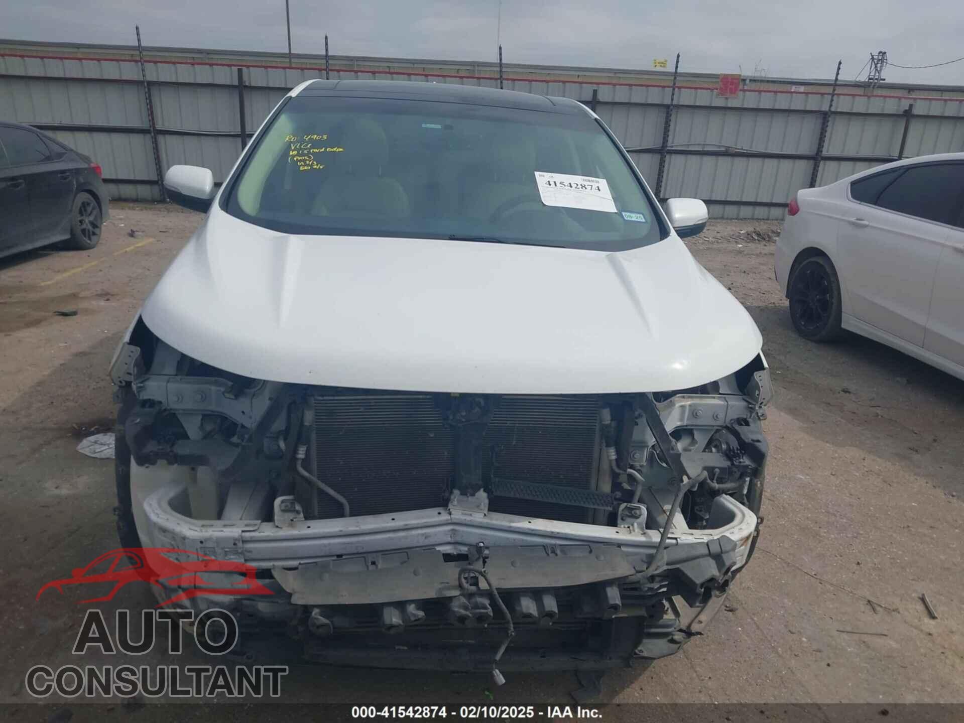 FORD EDGE 2015 - 2FMTK3J91FBC17694