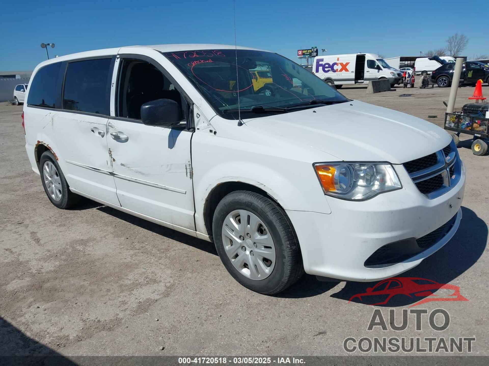 DODGE GRAND CARAVAN 2015 - 2C4RDGBG7FR658458