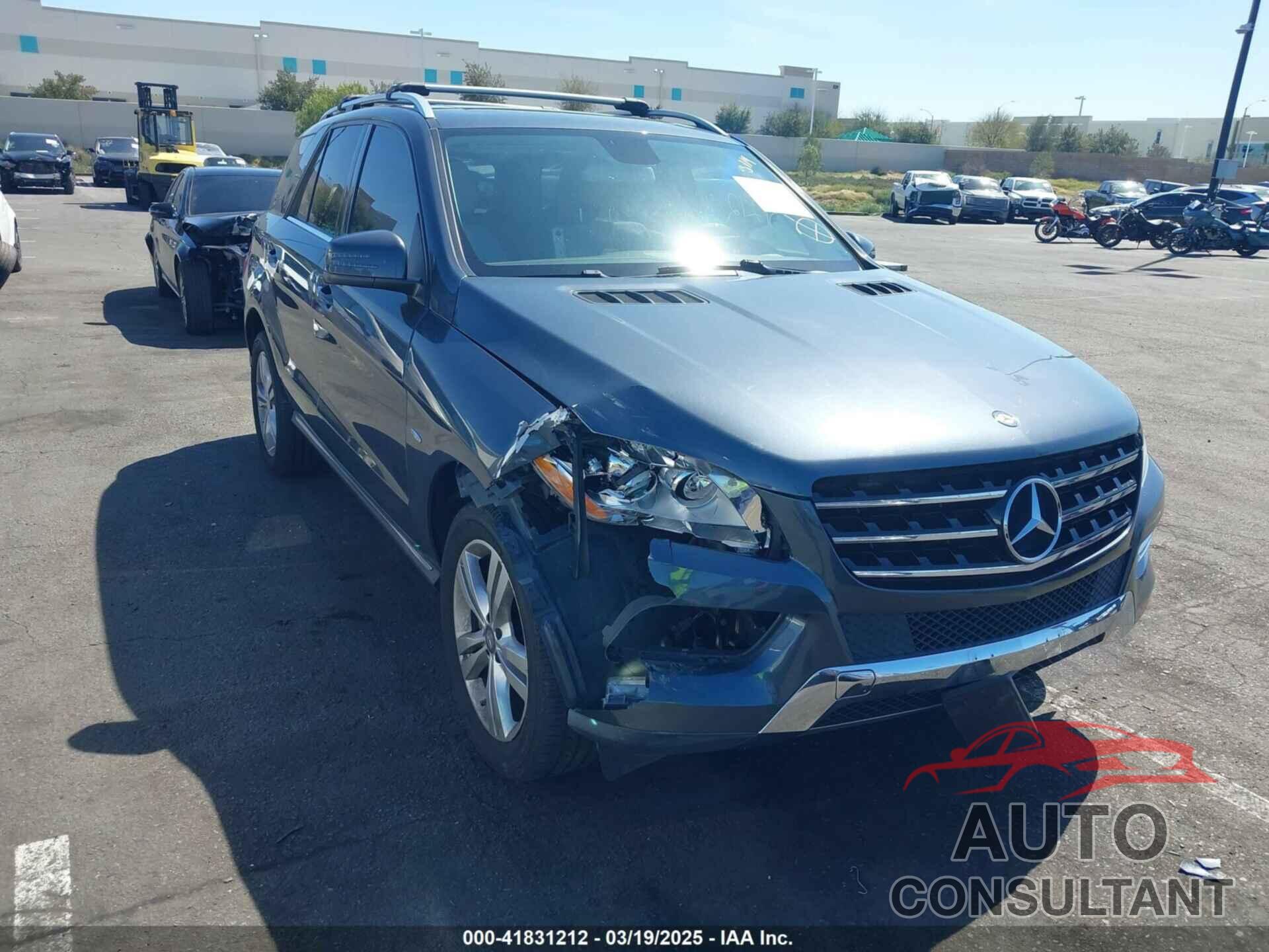 MERCEDES-BENZ ML 350 2012 - 4JGDA5HB4CA036981